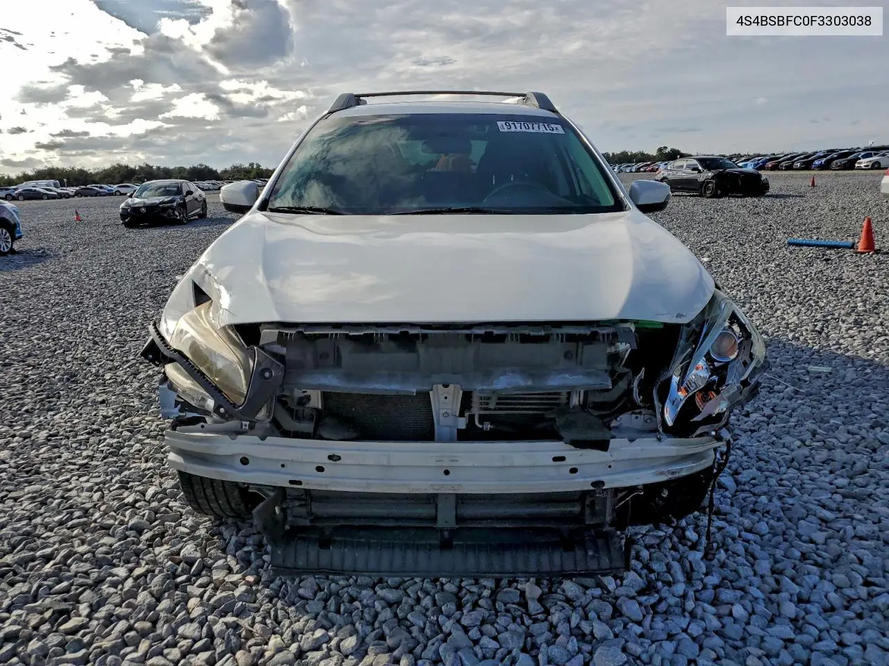 4S4BSBFC0F3303038 2015 Subaru Outback 2.5I Premium