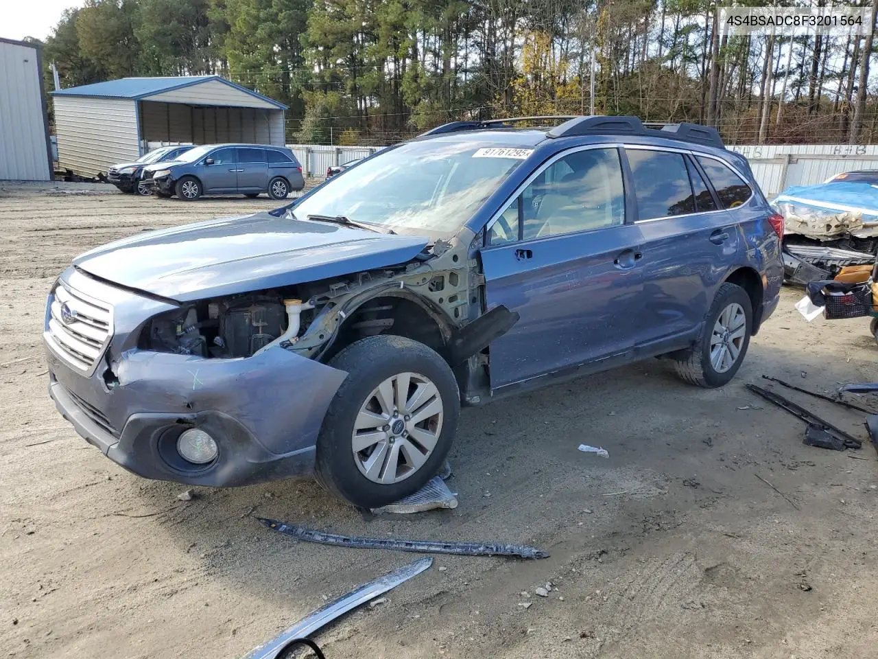 4S4BSADC8F3201564 2015 Subaru Outback 2.5I Premium