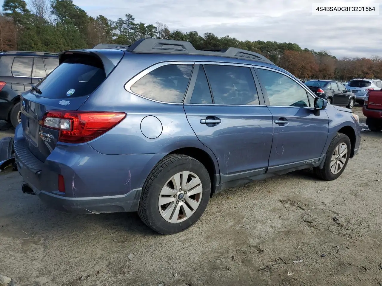 4S4BSADC8F3201564 2015 Subaru Outback 2.5I Premium