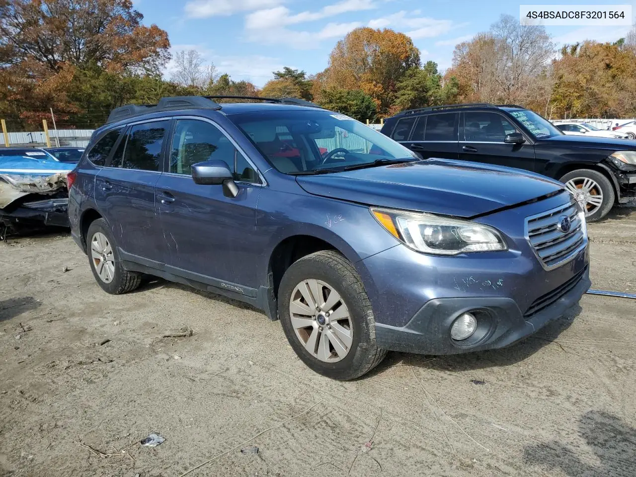 4S4BSADC8F3201564 2015 Subaru Outback 2.5I Premium