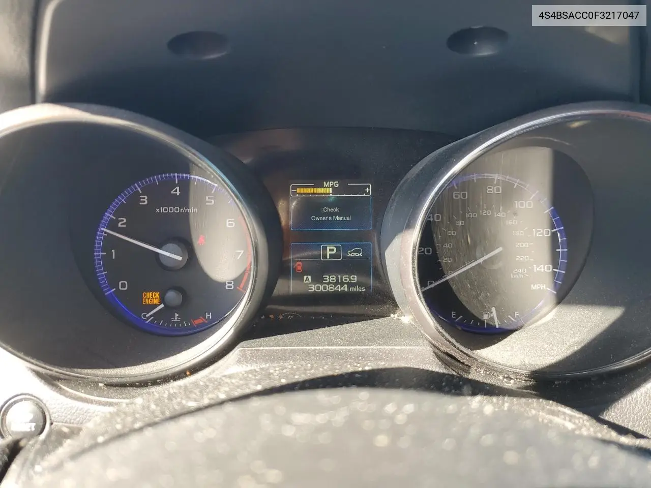 4S4BSACC0F3217047 2015 Subaru Outback 2.5I Premium
