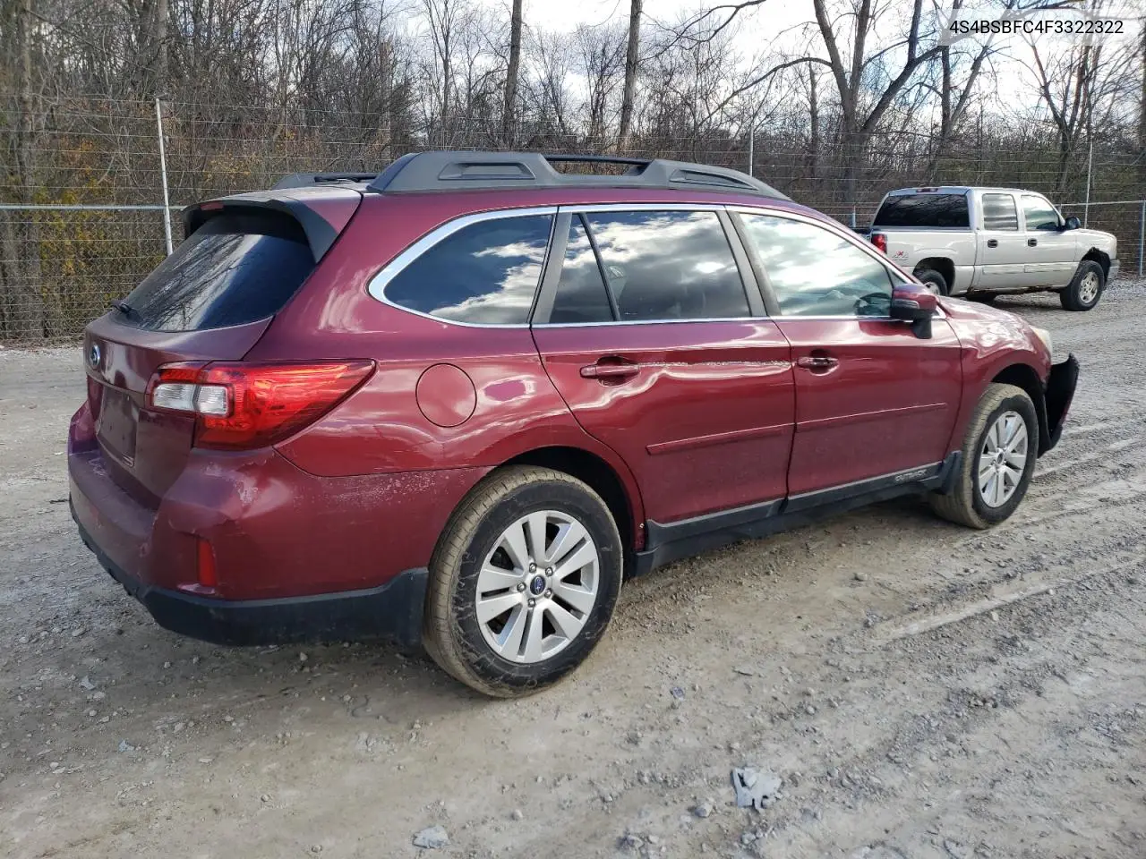 4S4BSBFC4F3322322 2015 Subaru Outback 2.5I Premium