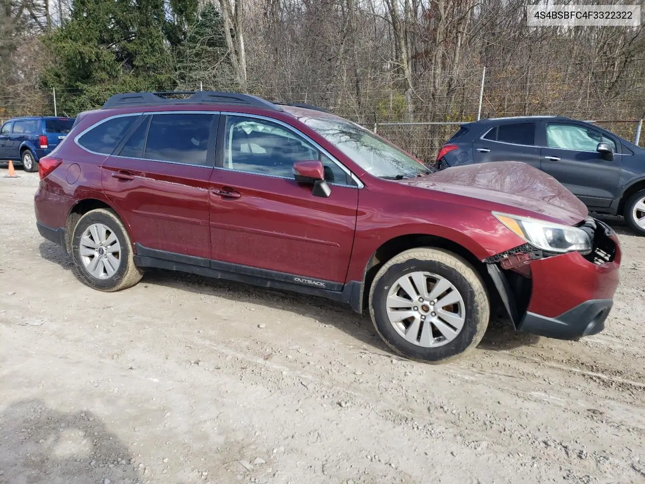 4S4BSBFC4F3322322 2015 Subaru Outback 2.5I Premium