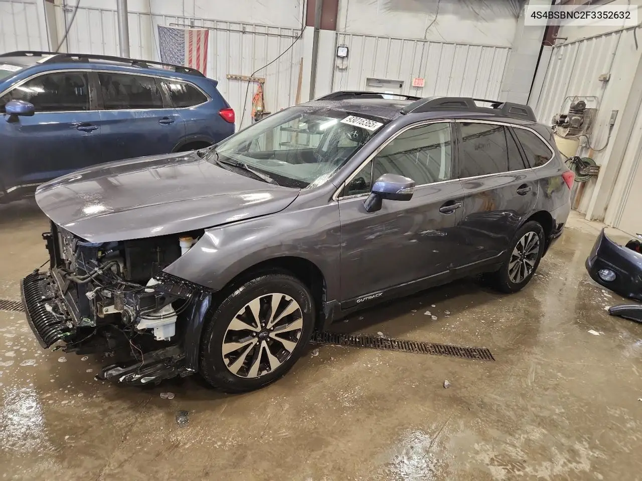 4S4BSBNC2F3352632 2015 Subaru Outback 2.5I Limited