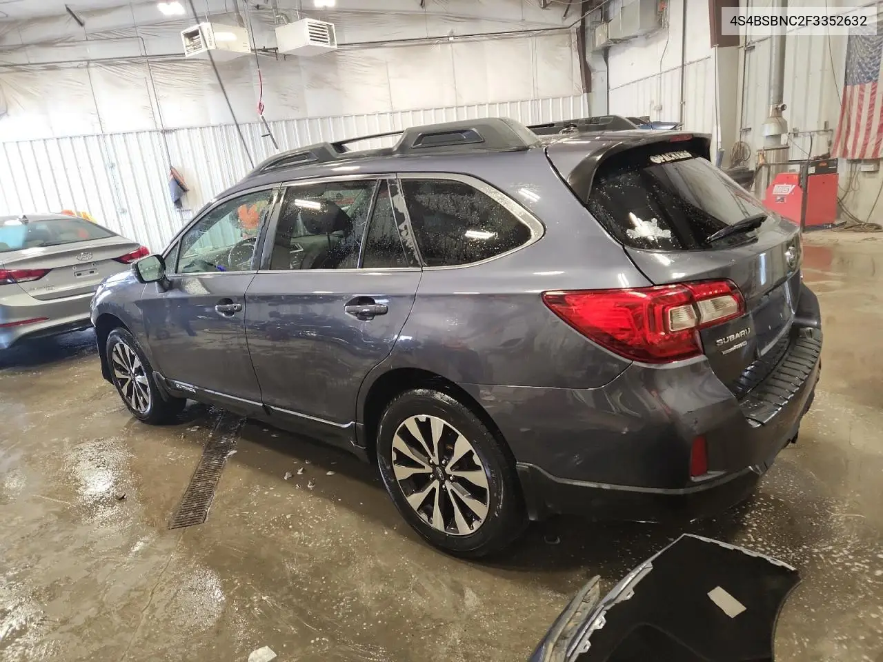 4S4BSBNC2F3352632 2015 Subaru Outback 2.5I Limited