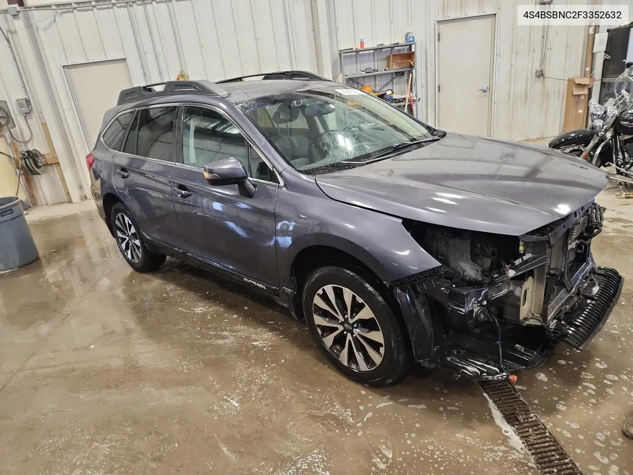 4S4BSBNC2F3352632 2015 Subaru Outback 2.5I Limited