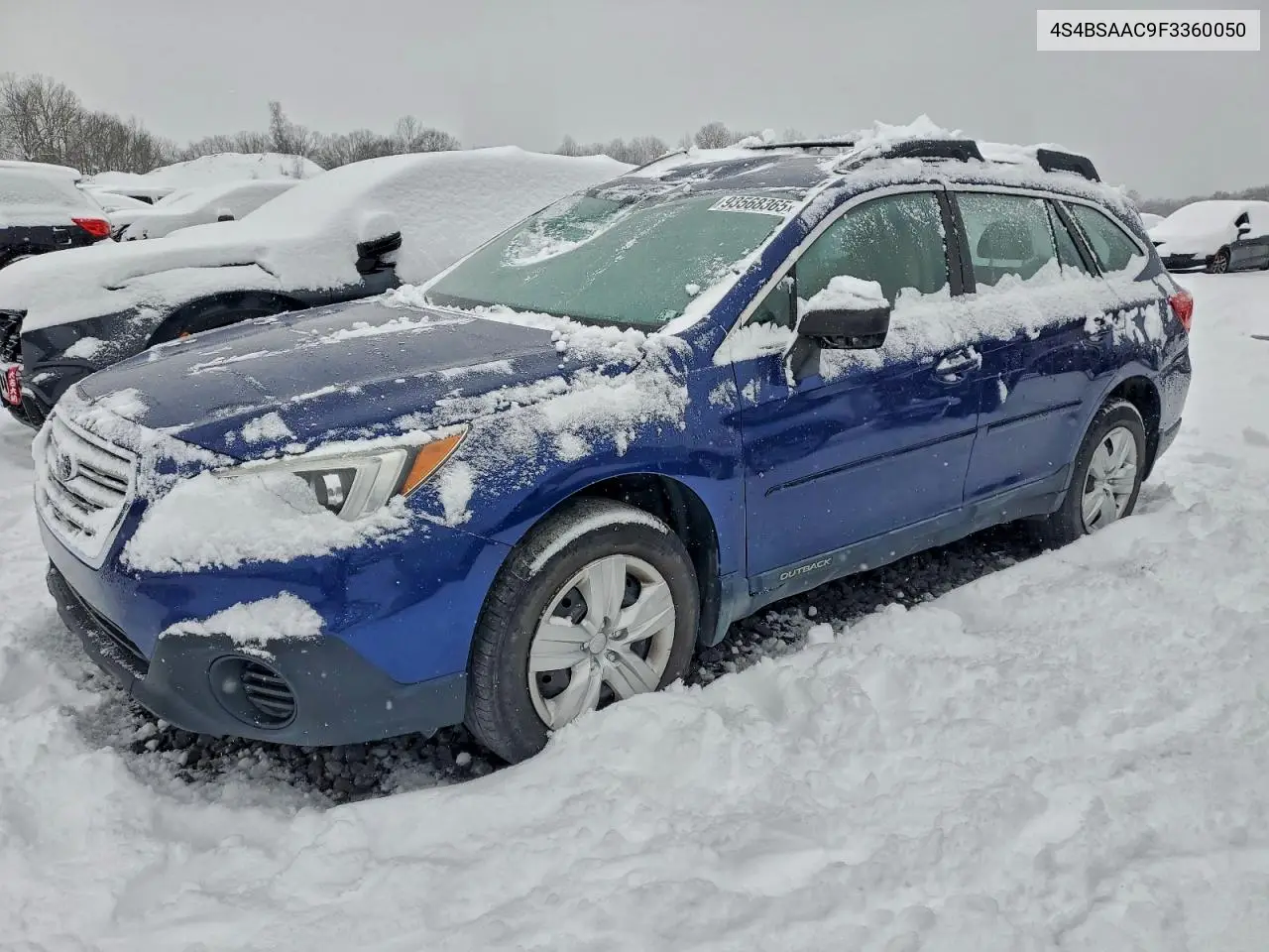 4S4BSAAC9F3360050 2015 Subaru Outback 2.5I
