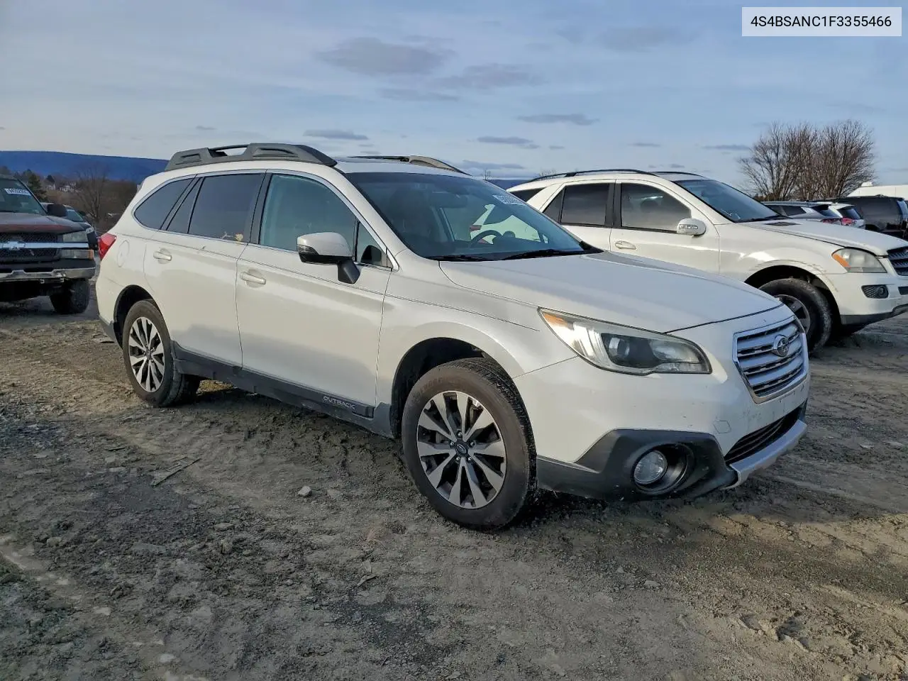 4S4BSANC1F3355466 2015 Subaru Outback 2.5I Limited