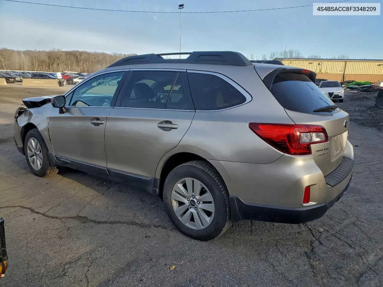 4S4BSACC8F3348209 2015 Subaru Outback 2.5I Premium