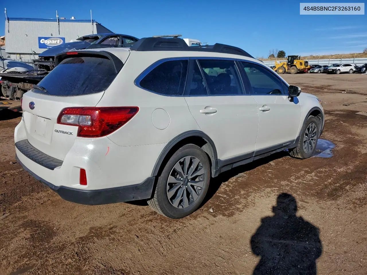 4S4BSBNC2F3263160 2015 Subaru Outback 2.5I Limited