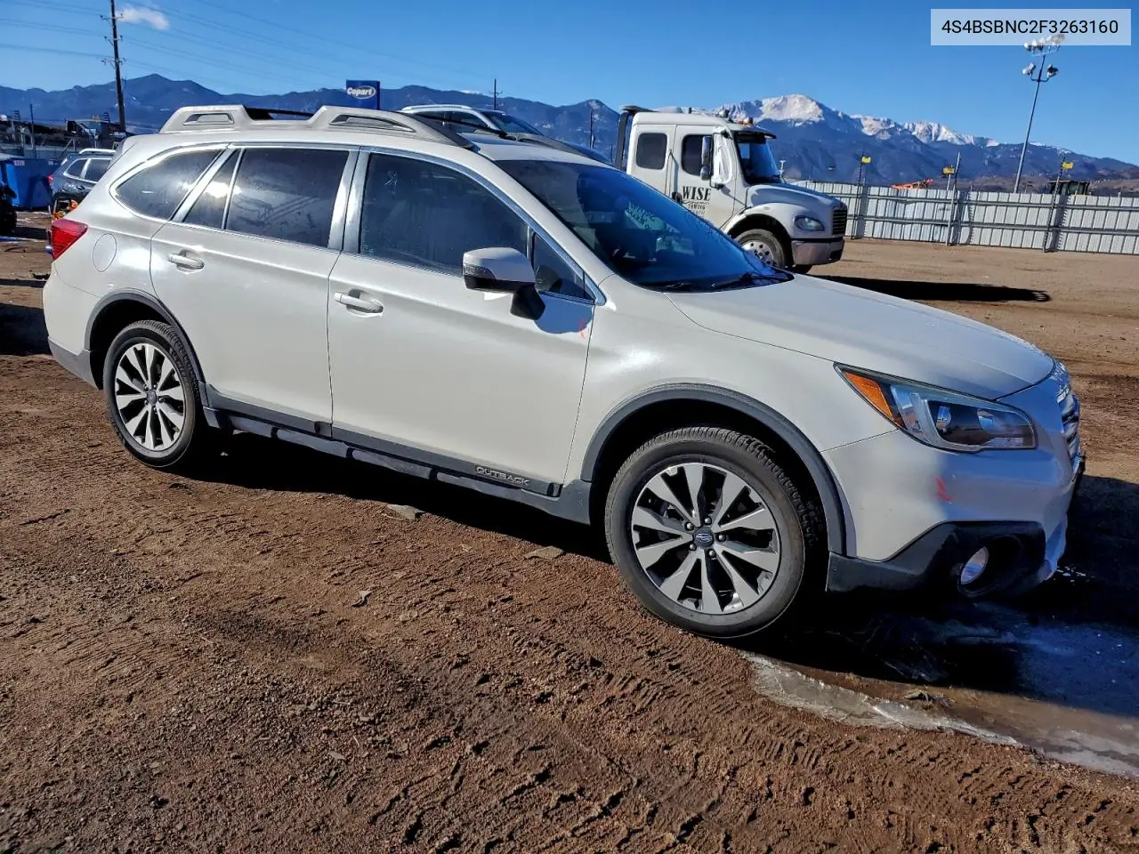 4S4BSBNC2F3263160 2015 Subaru Outback 2.5I Limited