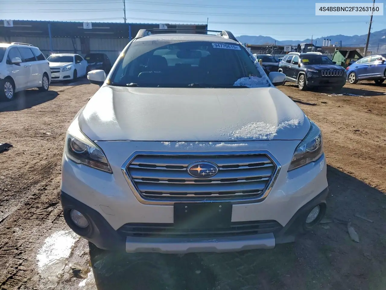 4S4BSBNC2F3263160 2015 Subaru Outback 2.5I Limited