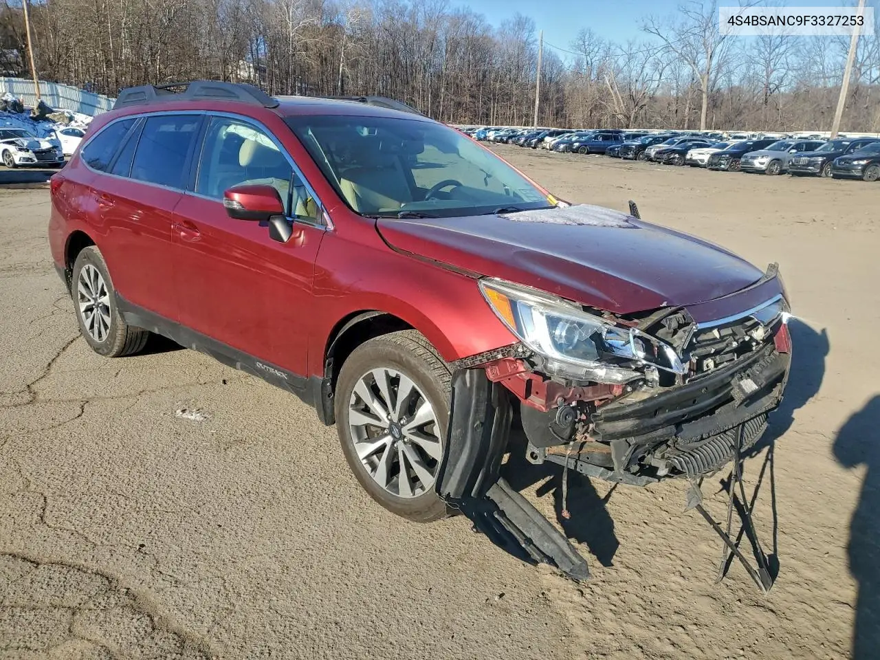 4S4BSANC9F3327253 2015 Subaru Outback 2.5I Limited