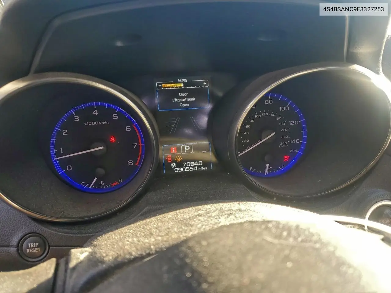 4S4BSANC9F3327253 2015 Subaru Outback 2.5I Limited