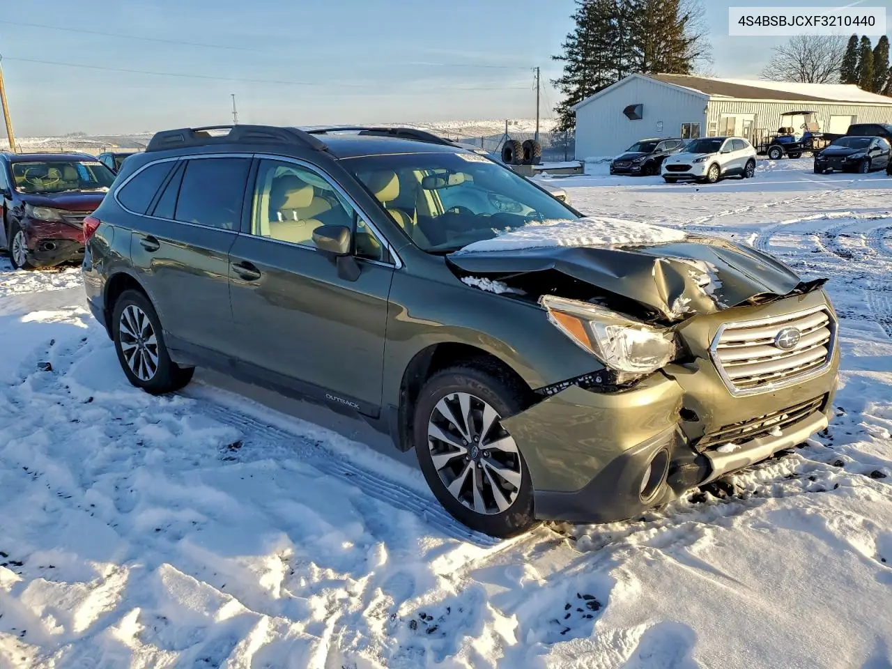 4S4BSBJCXF3210440 2015 Subaru Outback 2.5I Limited