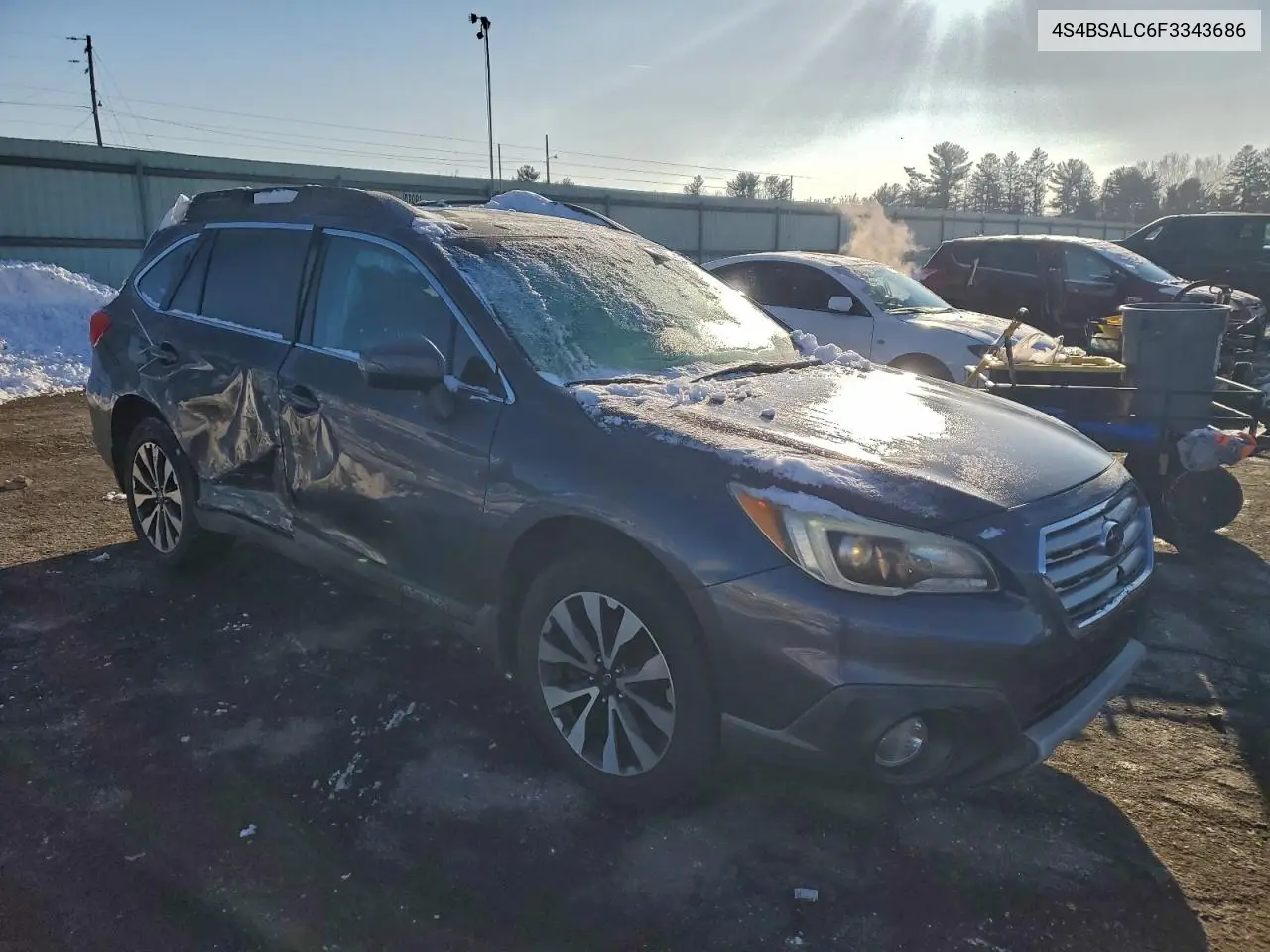 4S4BSALC6F3343686 2015 Subaru Outback 2.5I Limited