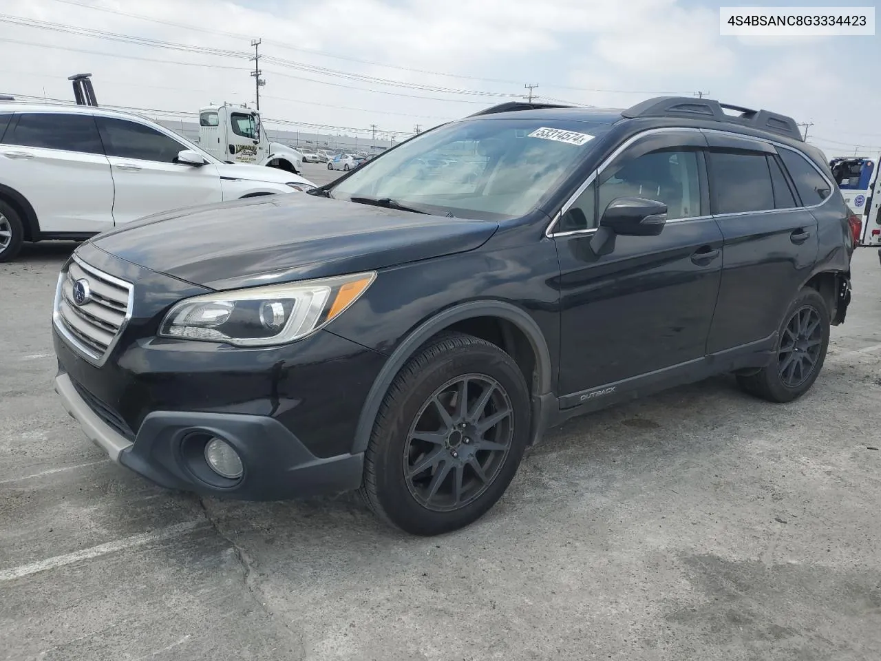 4S4BSANC8G3334423 2016 Subaru Outback 2.5I Limited