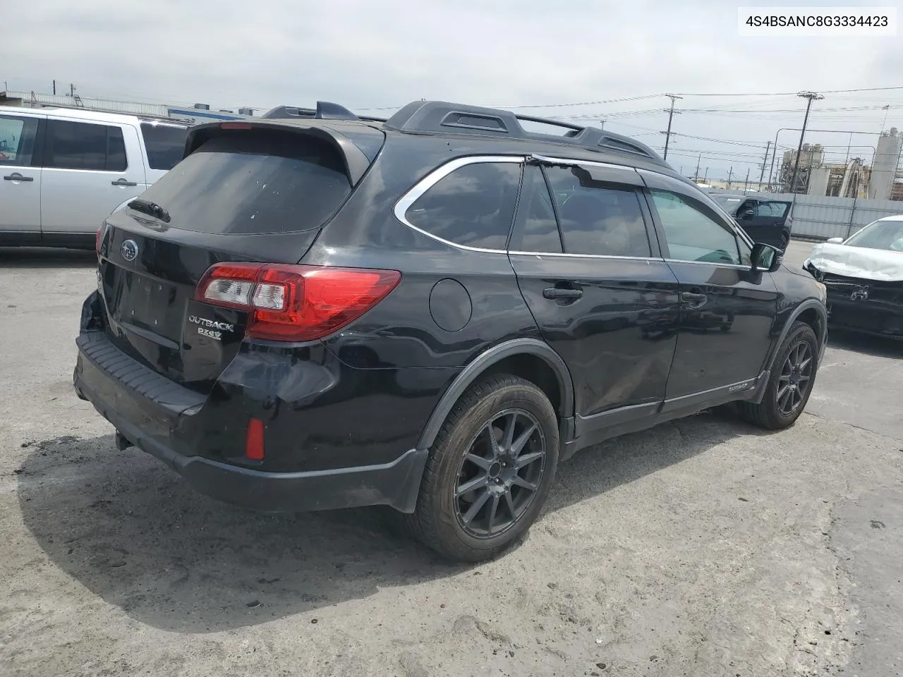 2016 Subaru Outback 2.5I Limited VIN: 4S4BSANC8G3334423 Lot: 53314574