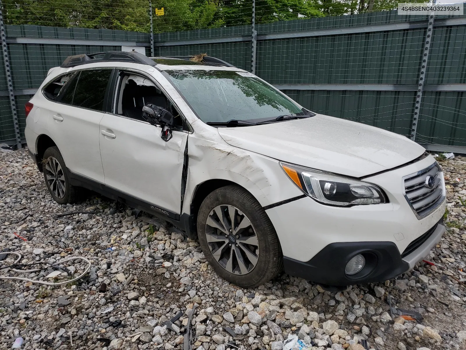 4S4BSENC4G3239364 2016 Subaru Outback 3.6R Limited