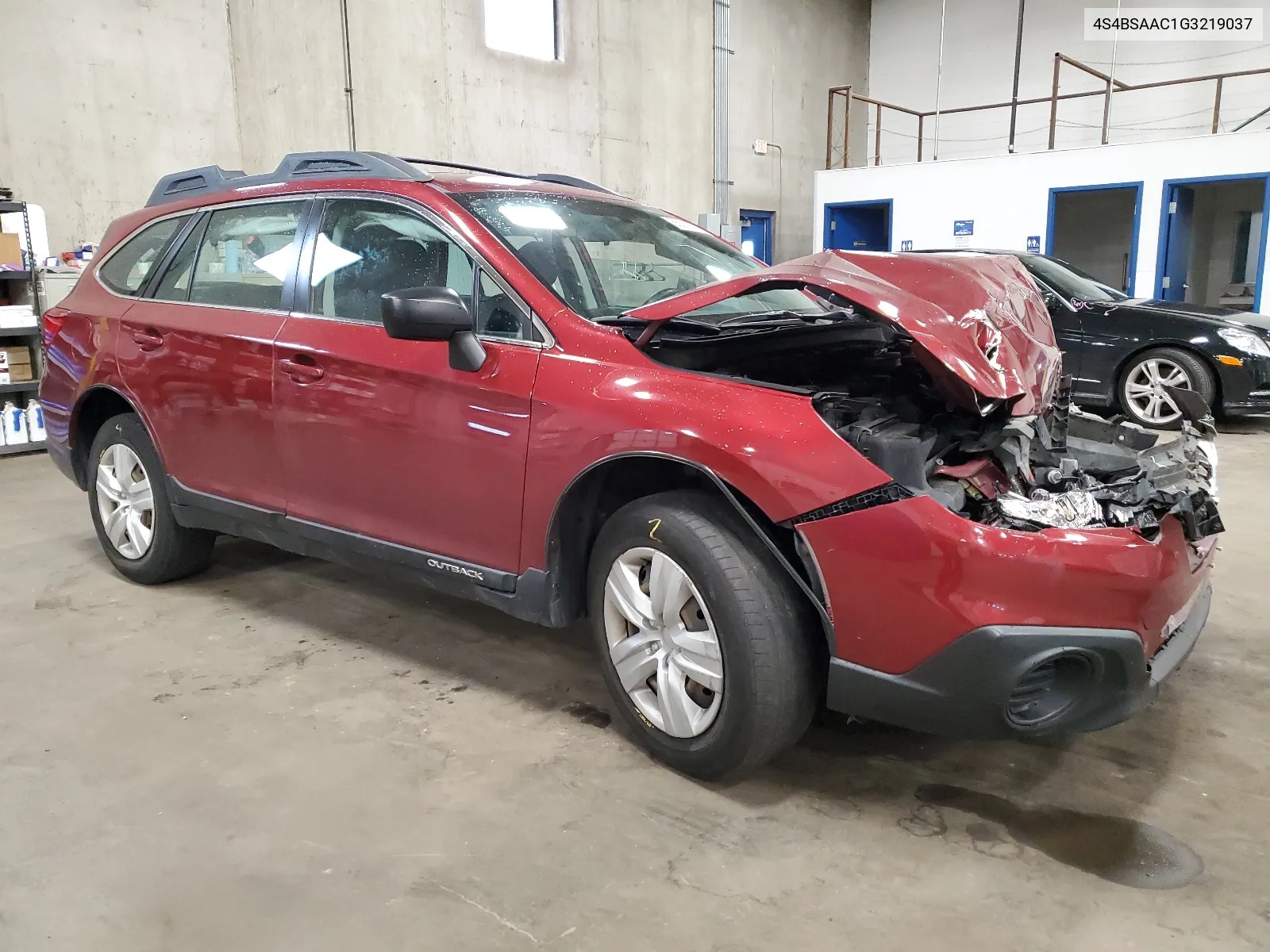 2016 Subaru Outback 2.5I VIN: 4S4BSAAC1G3219037 Lot: 55531804