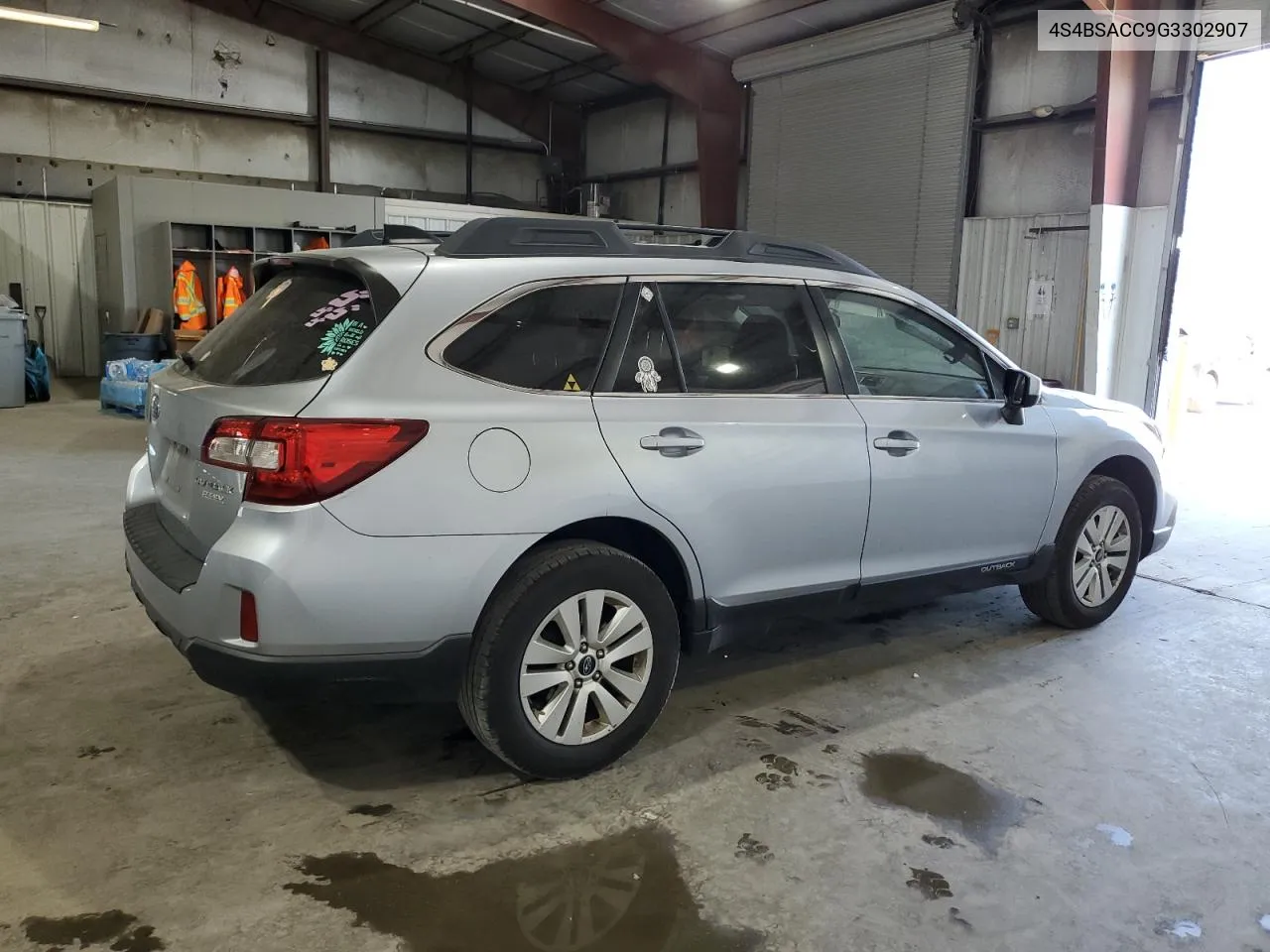 2016 Subaru Outback 2.5I Premium VIN: 4S4BSACC9G3302907 Lot: 56092984