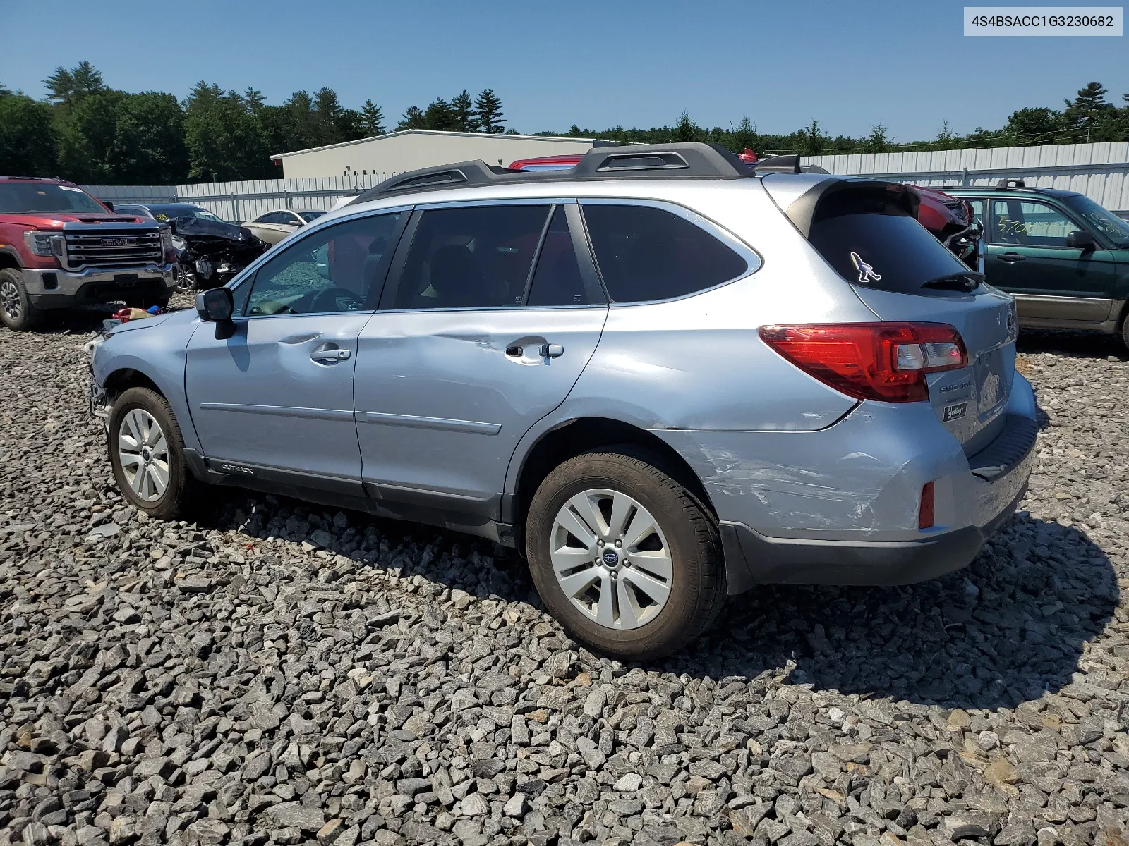 2016 Subaru Outback 2.5I Premium VIN: 4S4BSACC1G3230682 Lot: 60333894