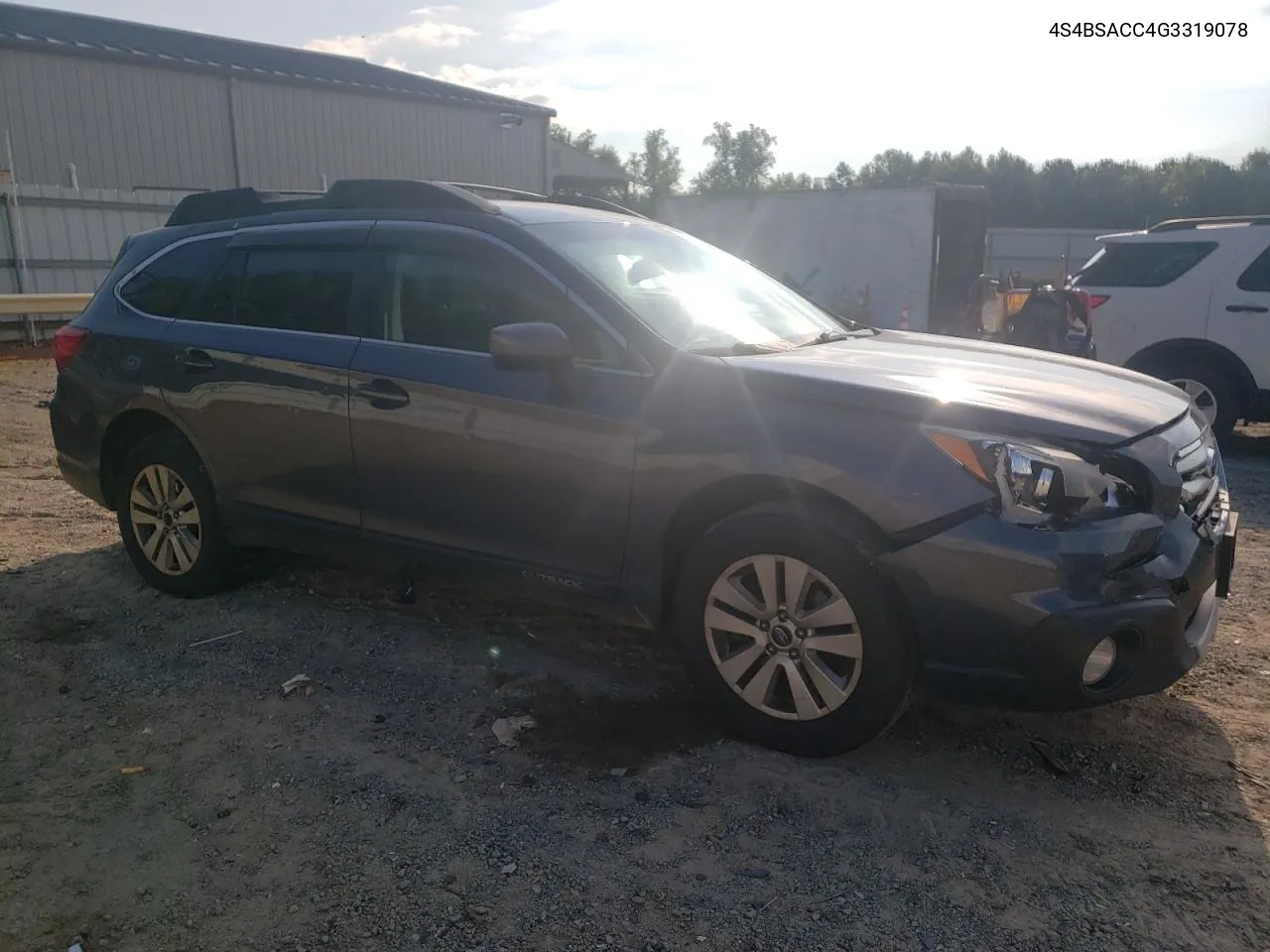 2016 Subaru Outback 2.5I Premium VIN: 4S4BSACC4G3319078 Lot: 60381314