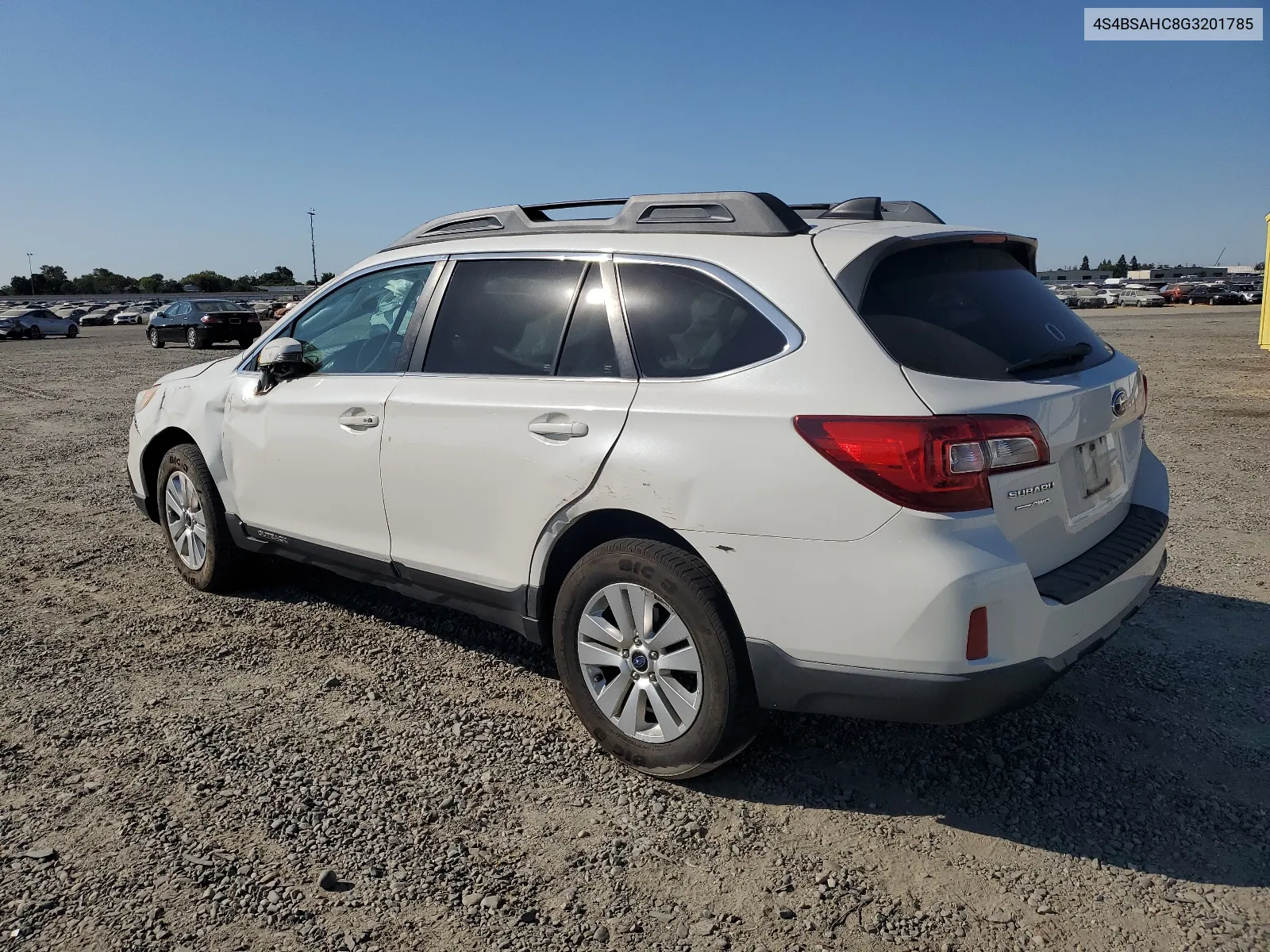 2016 Subaru Outback 2.5I Premium VIN: 4S4BSAHC8G3201785 Lot: 63020524