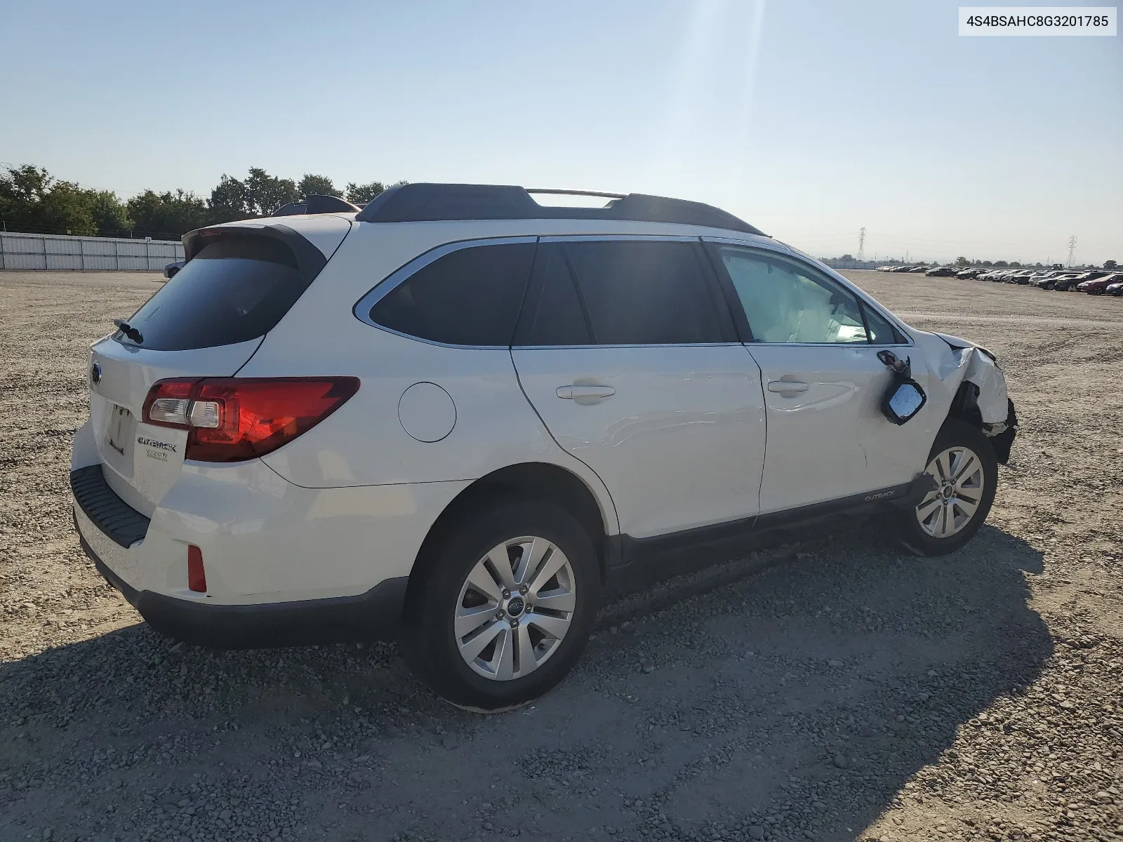 2016 Subaru Outback 2.5I Premium VIN: 4S4BSAHC8G3201785 Lot: 63020524