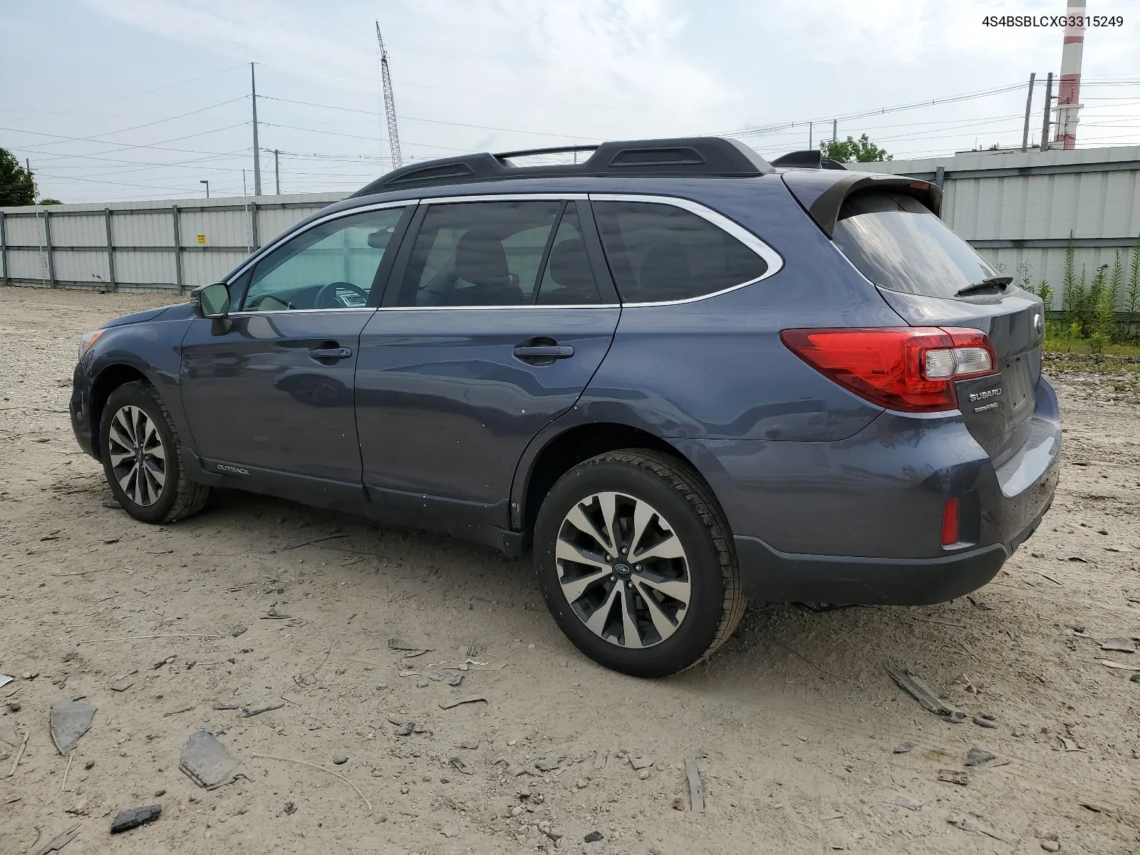 2016 Subaru Outback 2.5I Limited VIN: 4S4BSBLCXG3315249 Lot: 63054514