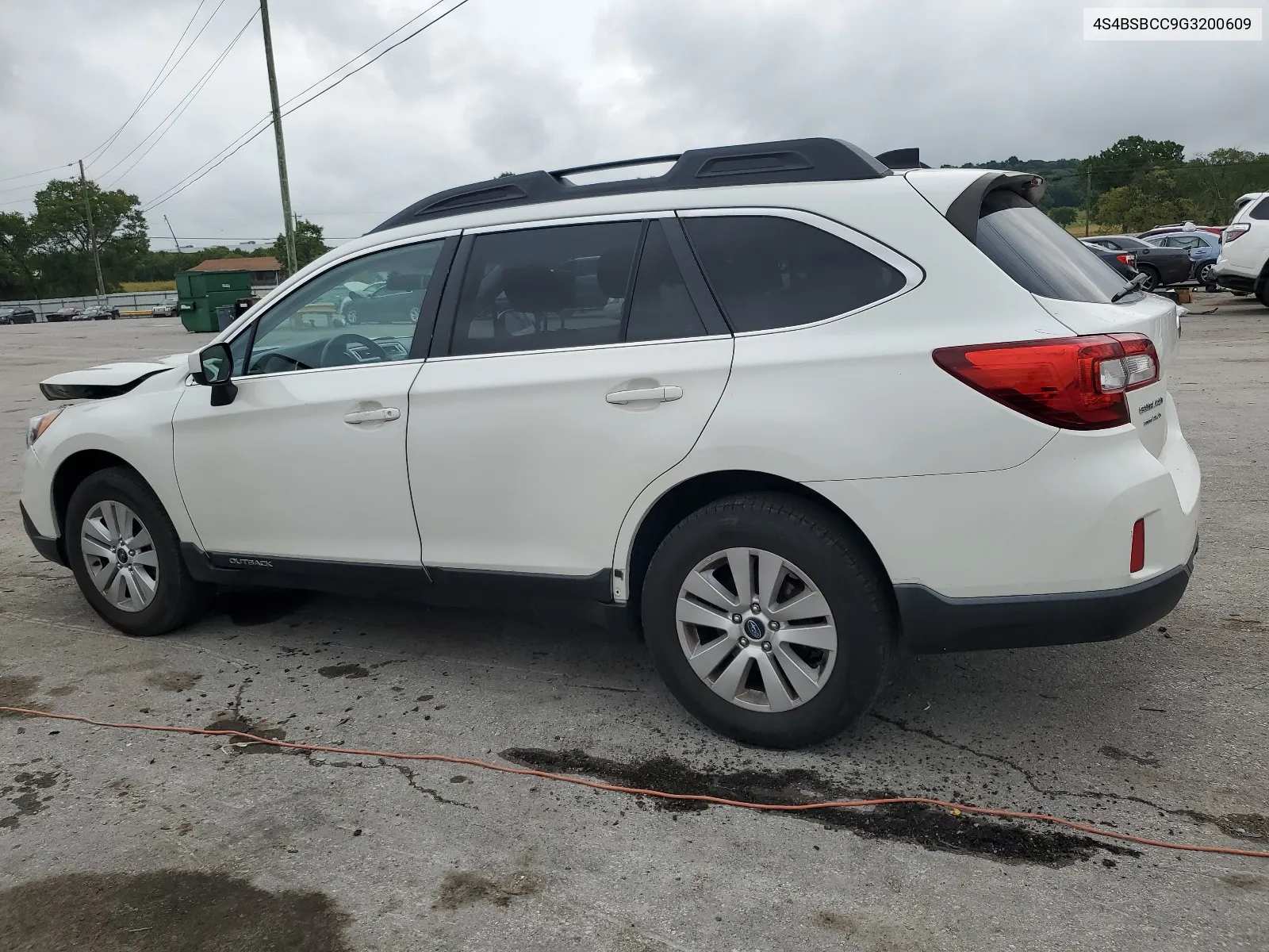 2016 Subaru Outback 2.5I Premium VIN: 4S4BSBCC9G3200609 Lot: 63633824