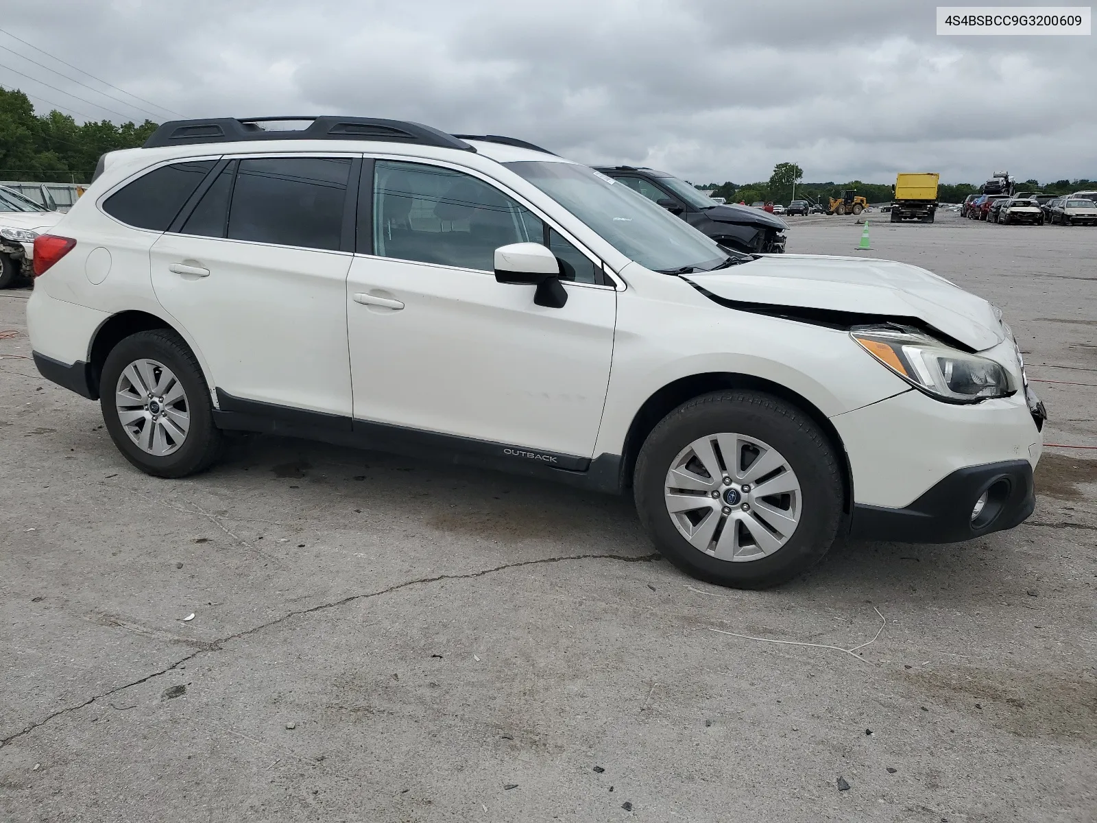 2016 Subaru Outback 2.5I Premium VIN: 4S4BSBCC9G3200609 Lot: 63633824