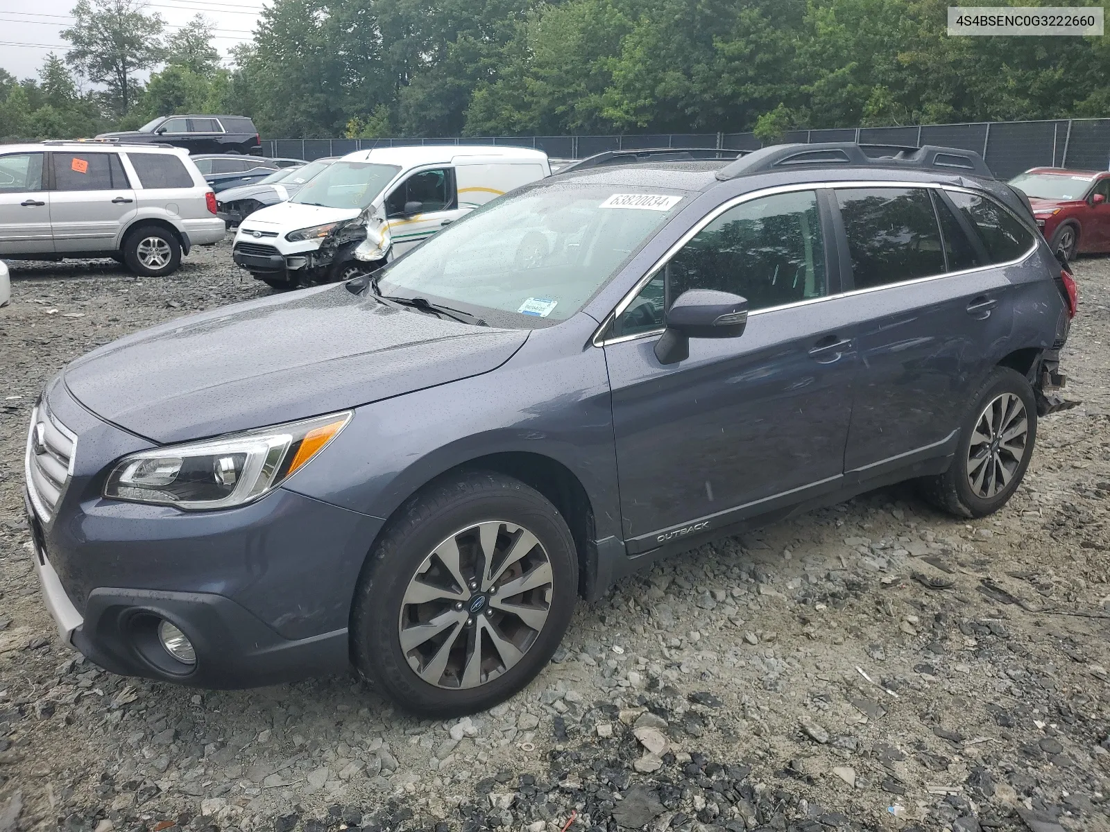 4S4BSENC0G3222660 2016 Subaru Outback 3.6R Limited