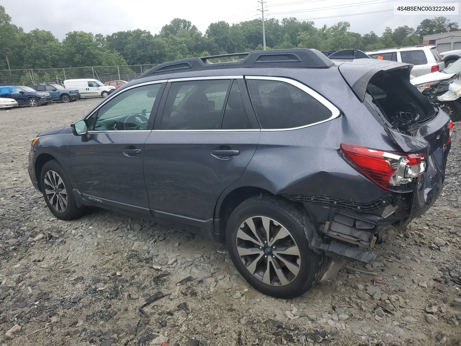 4S4BSENC0G3222660 2016 Subaru Outback 3.6R Limited