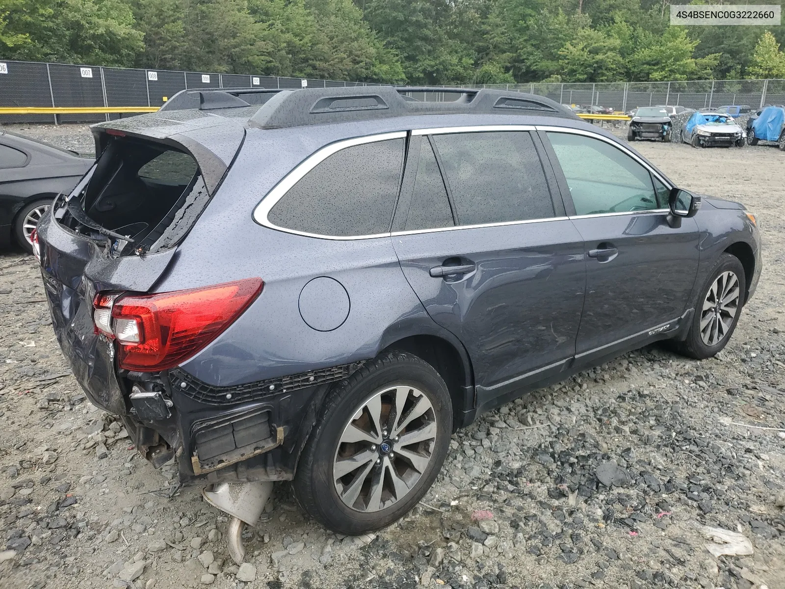 2016 Subaru Outback 3.6R Limited VIN: 4S4BSENC0G3222660 Lot: 63820034