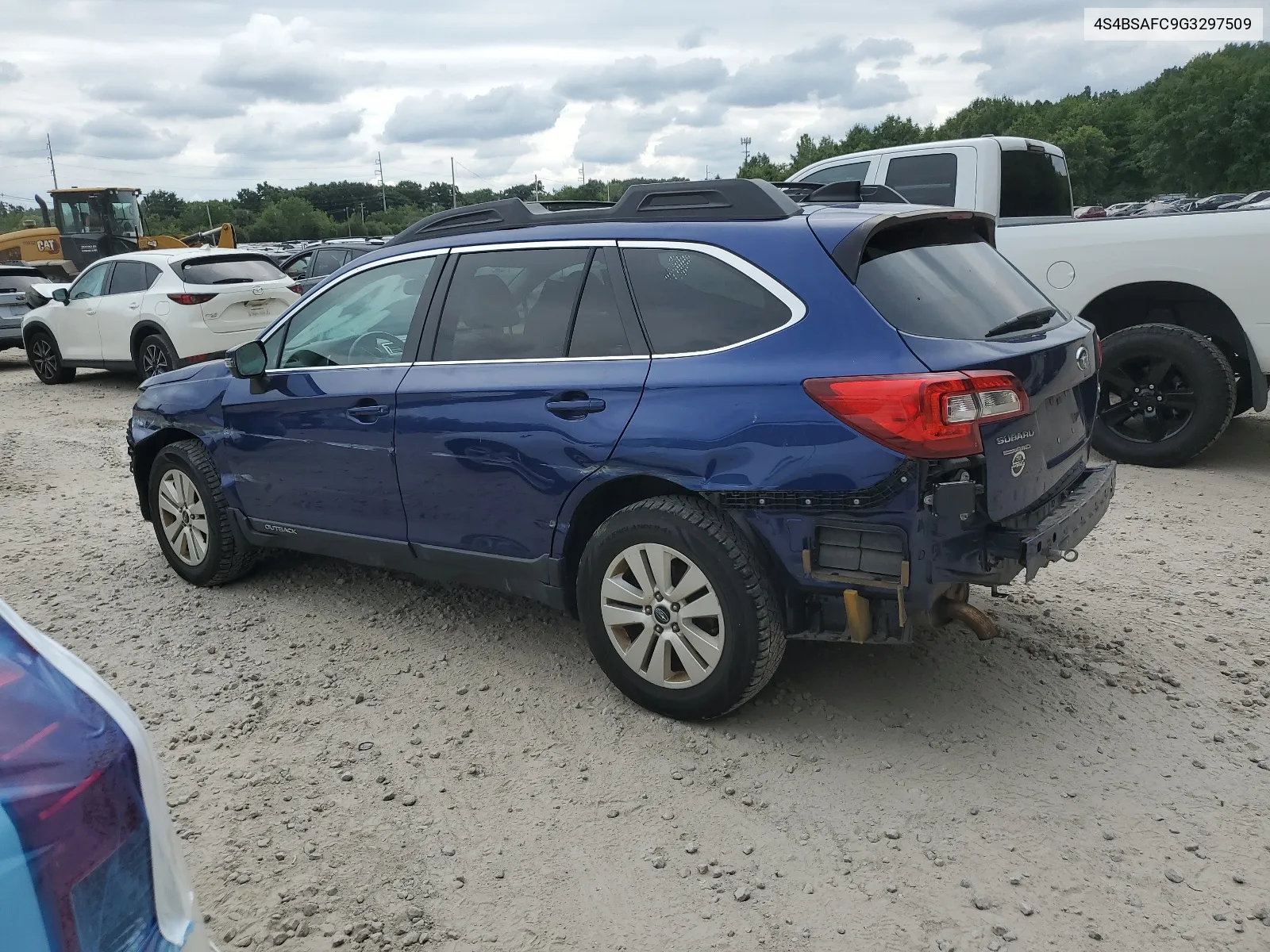 2016 Subaru Outback 2.5I Premium VIN: 4S4BSAFC9G3297509 Lot: 64057074