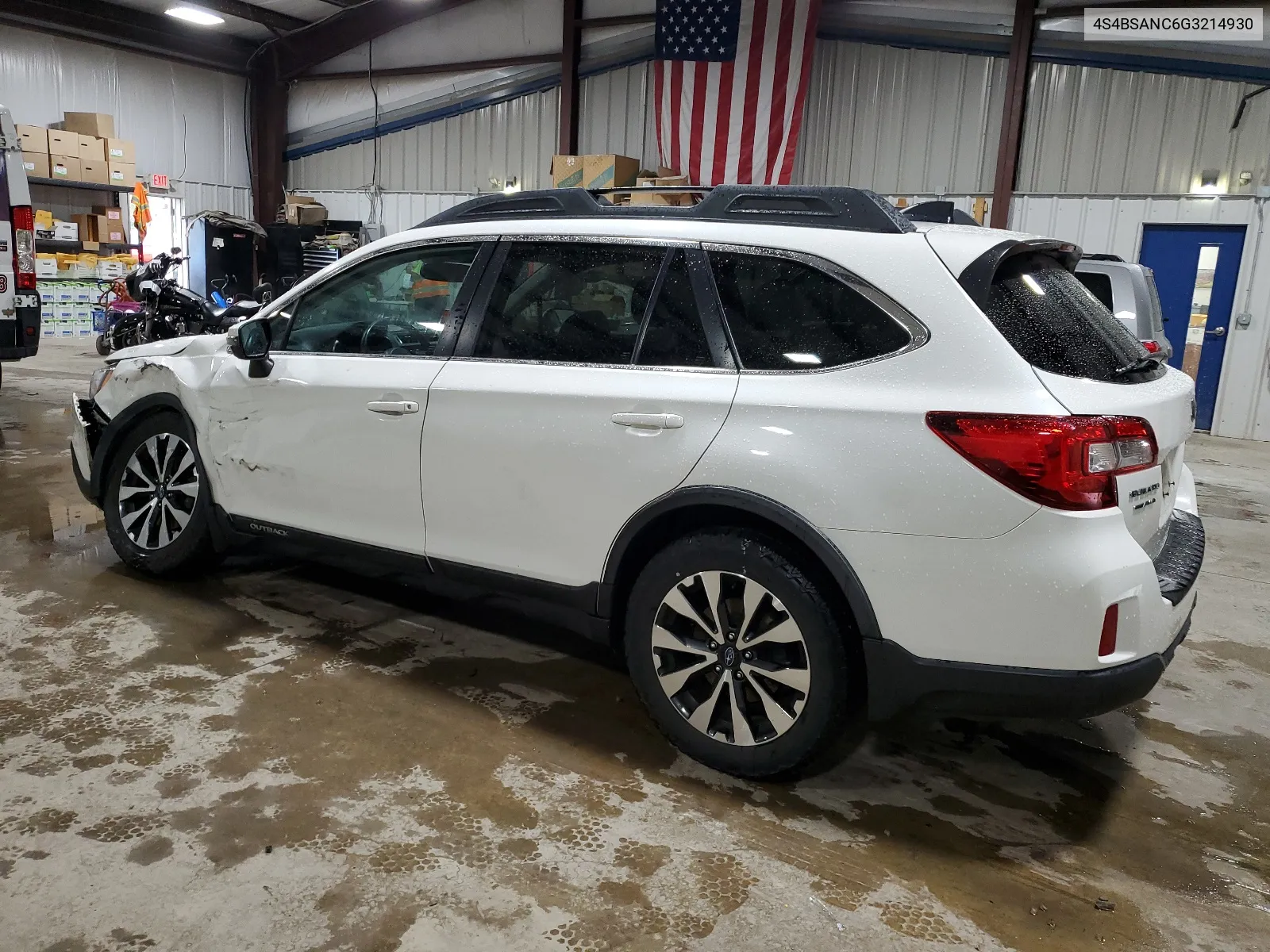 2016 Subaru Outback 2.5I Limited VIN: 4S4BSANC6G3214930 Lot: 64200204