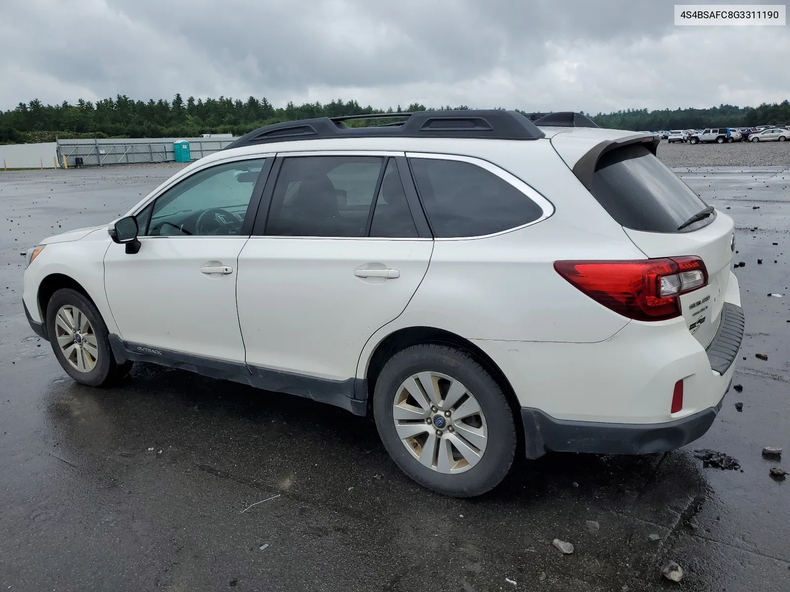 2016 Subaru Outback 2.5I Premium VIN: 4S4BSAFC8G3311190 Lot: 64390004