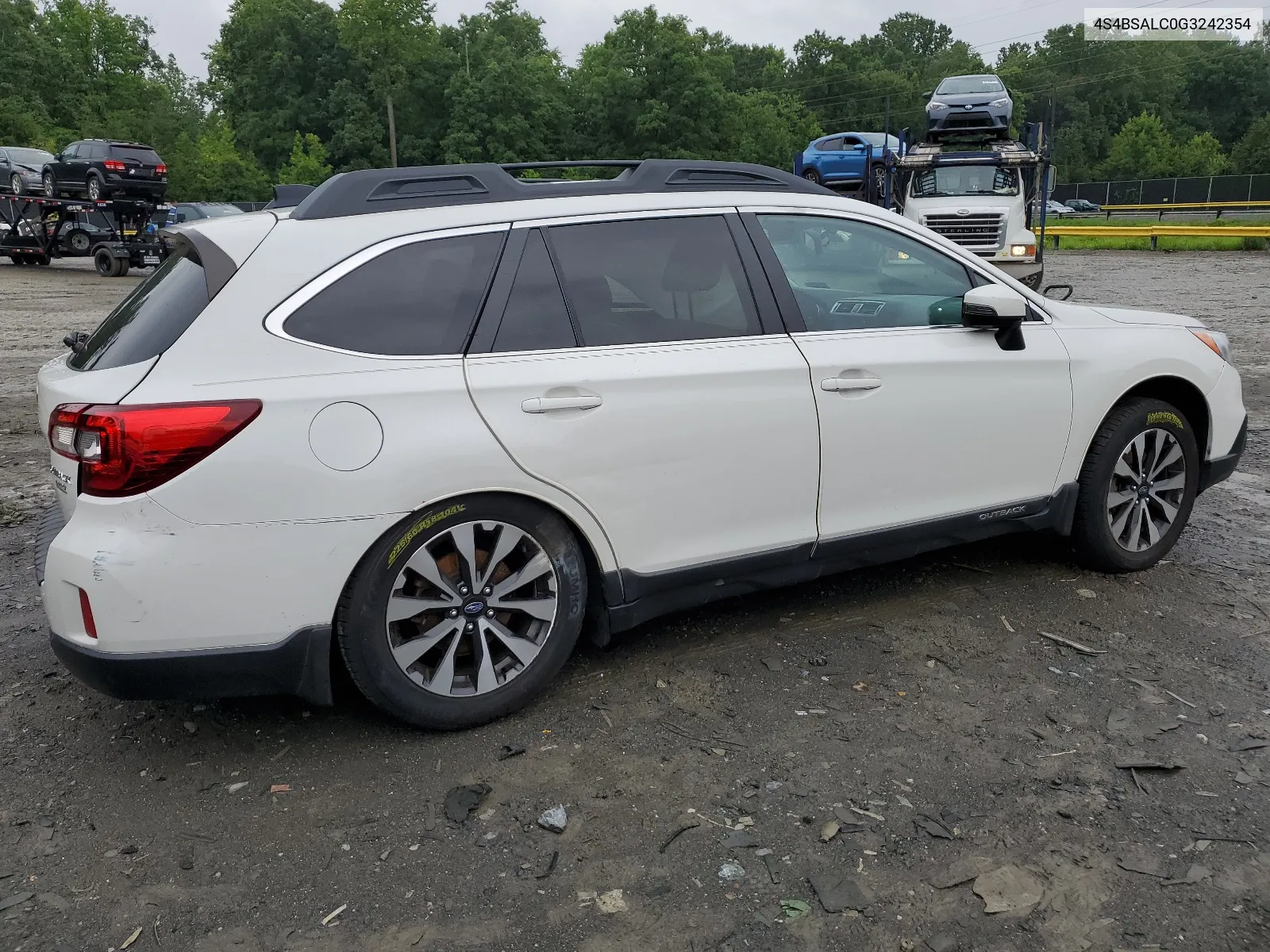 2016 Subaru Outback 2.5I Limited VIN: 4S4BSALC0G3242354 Lot: 64471724