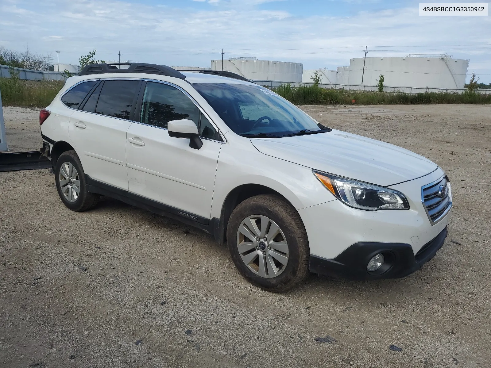 2016 Subaru Outback 2.5I Premium VIN: 4S4BSBCC1G3350942 Lot: 65044184