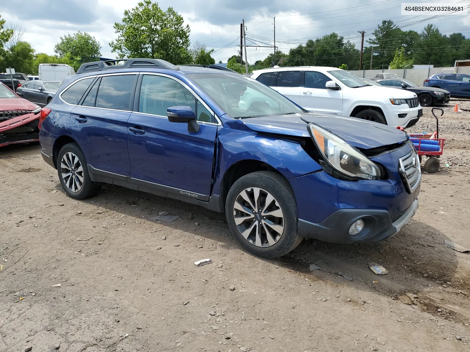 2016 Subaru Outback 3.6R Limited VIN: 4S4BSENCXG3284681 Lot: 65460614