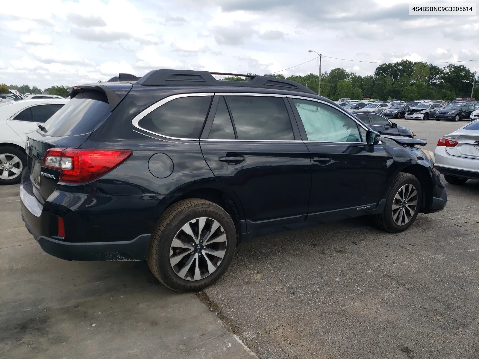 4S4BSBNC9G3205614 2016 Subaru Outback 2.5I Limited