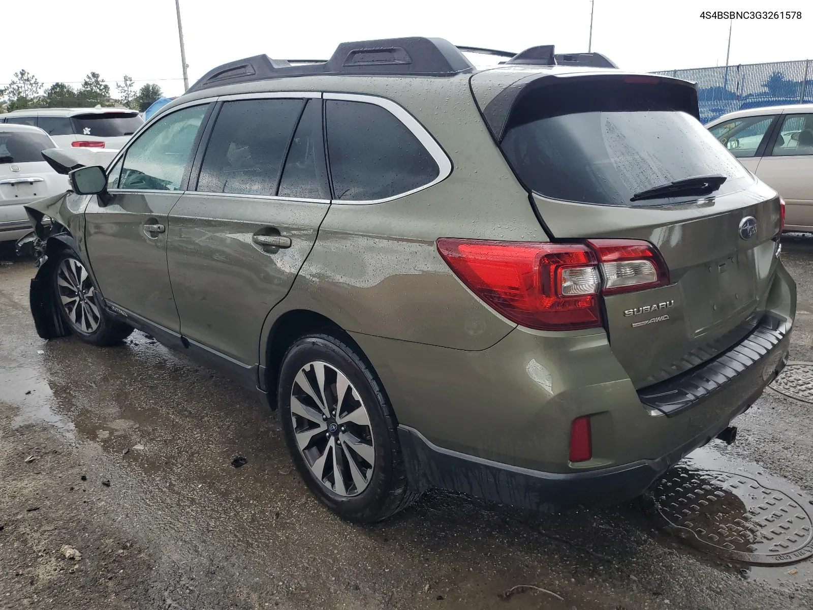 2016 Subaru Outback 2.5I Limited VIN: 4S4BSBNC3G3261578 Lot: 66396784