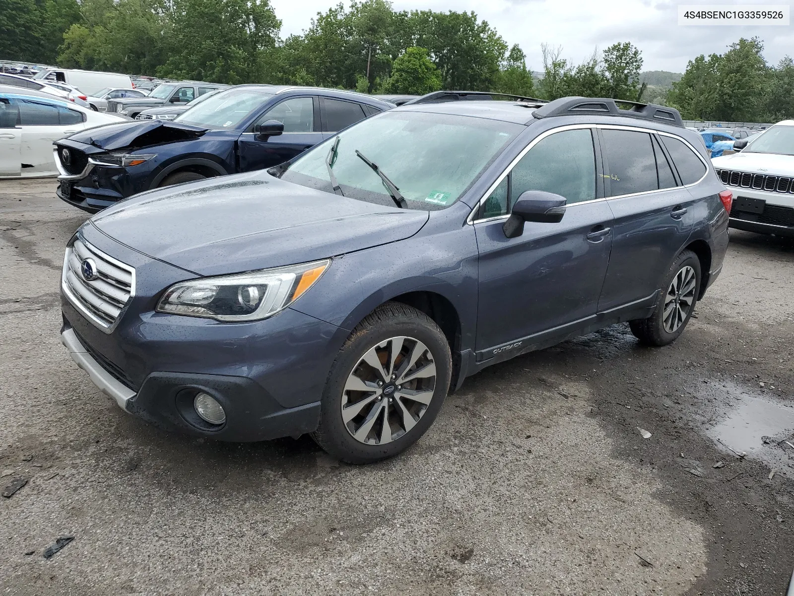 2016 Subaru Outback 3.6R Limited VIN: 4S4BSENC1G3359526 Lot: 66650914