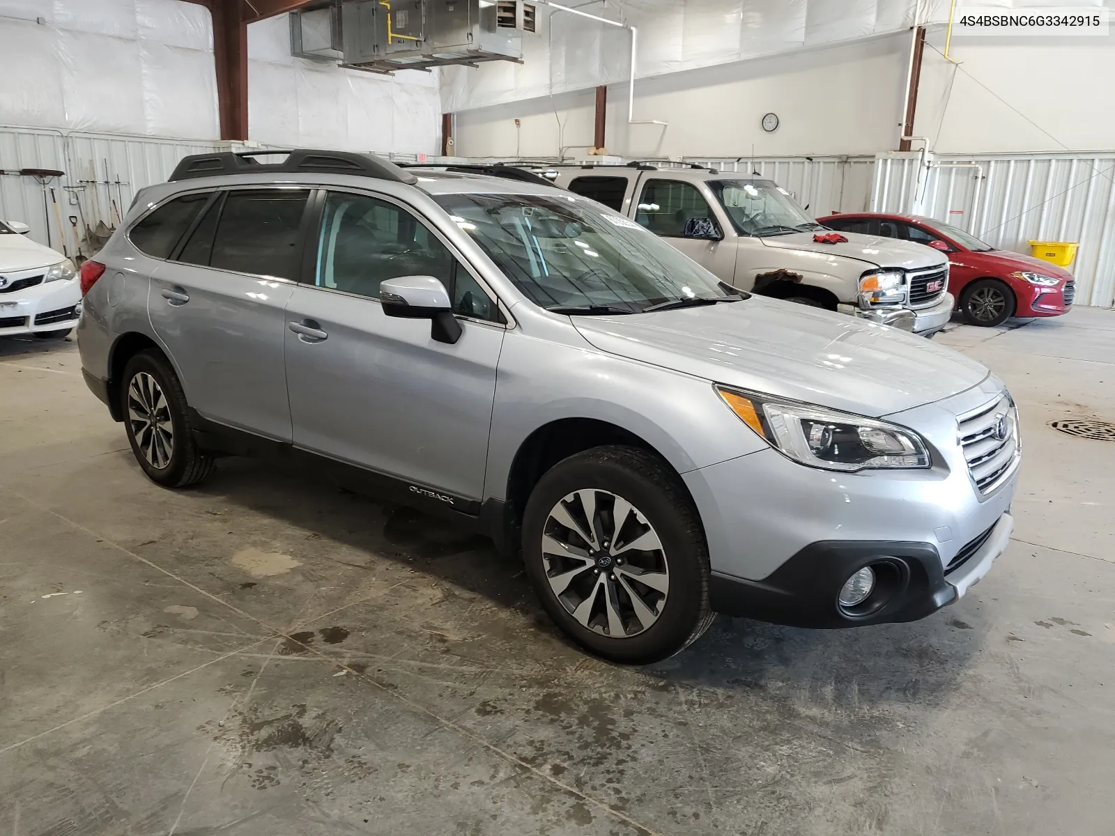 2016 Subaru Outback 2.5I Limited VIN: 4S4BSBNC6G3342915 Lot: 67056544