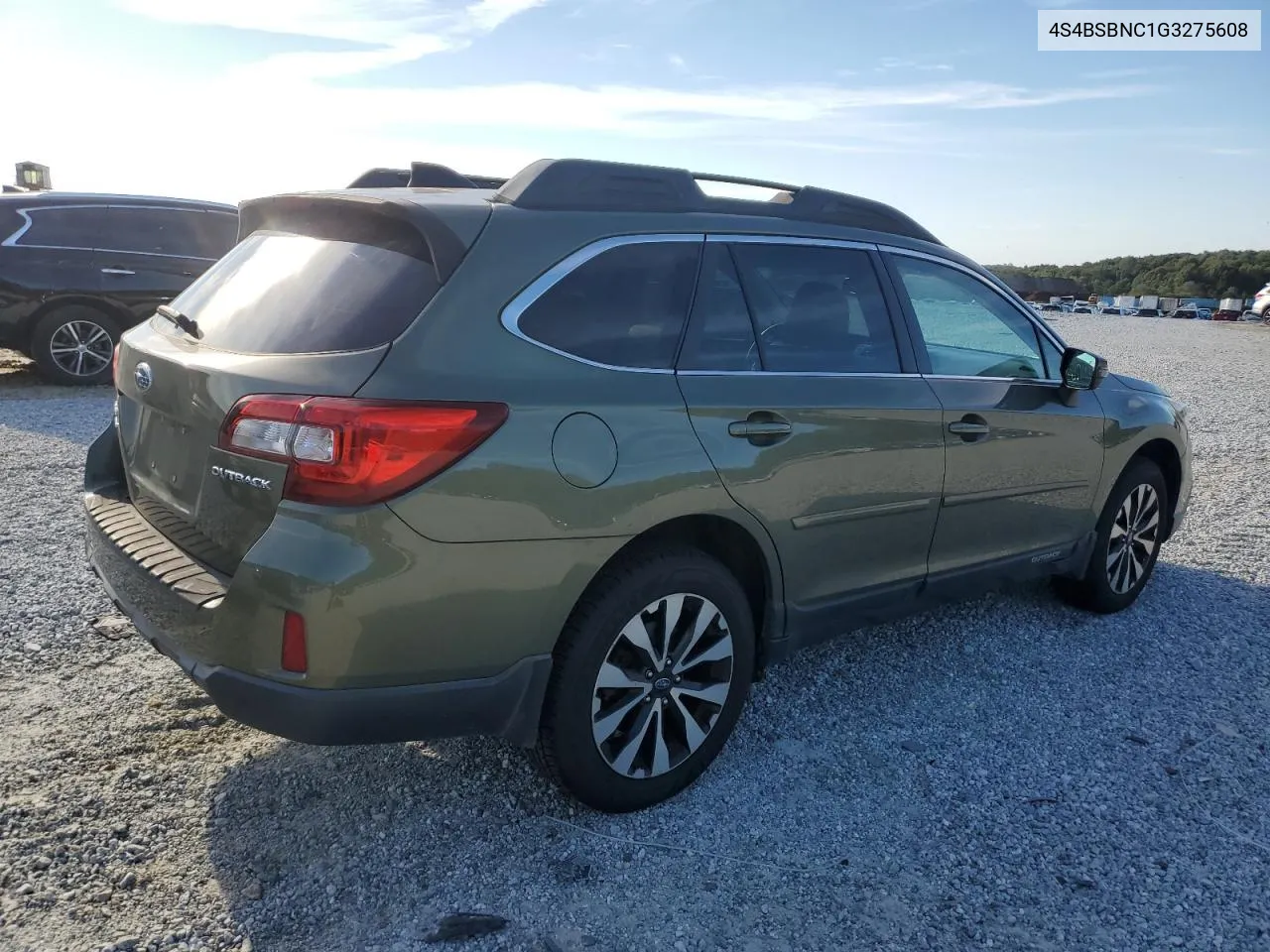 2016 Subaru Outback 2.5I Limited VIN: 4S4BSBNC1G3275608 Lot: 67088944