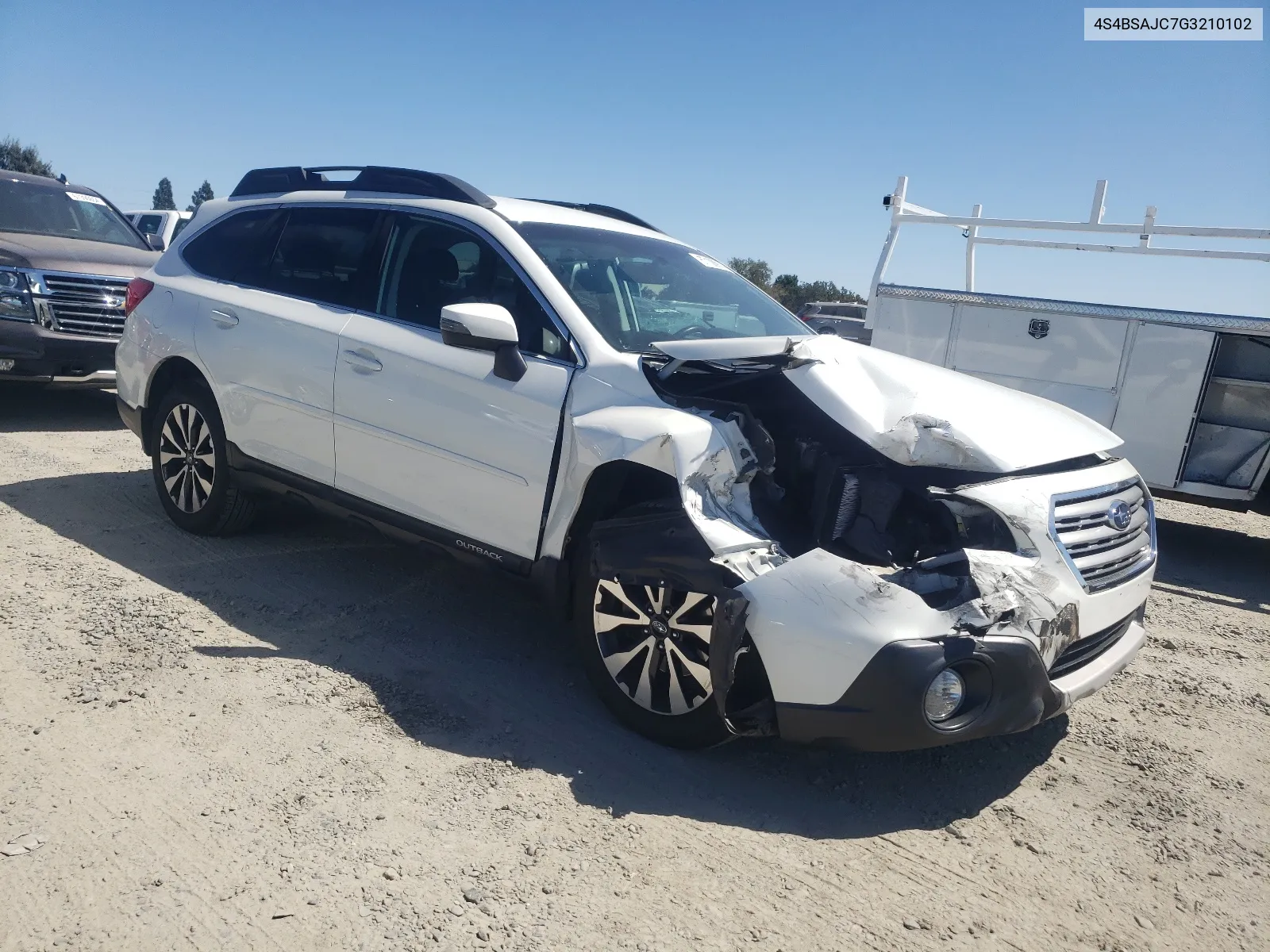 4S4BSAJC7G3210102 2016 Subaru Outback 2.5I Limited