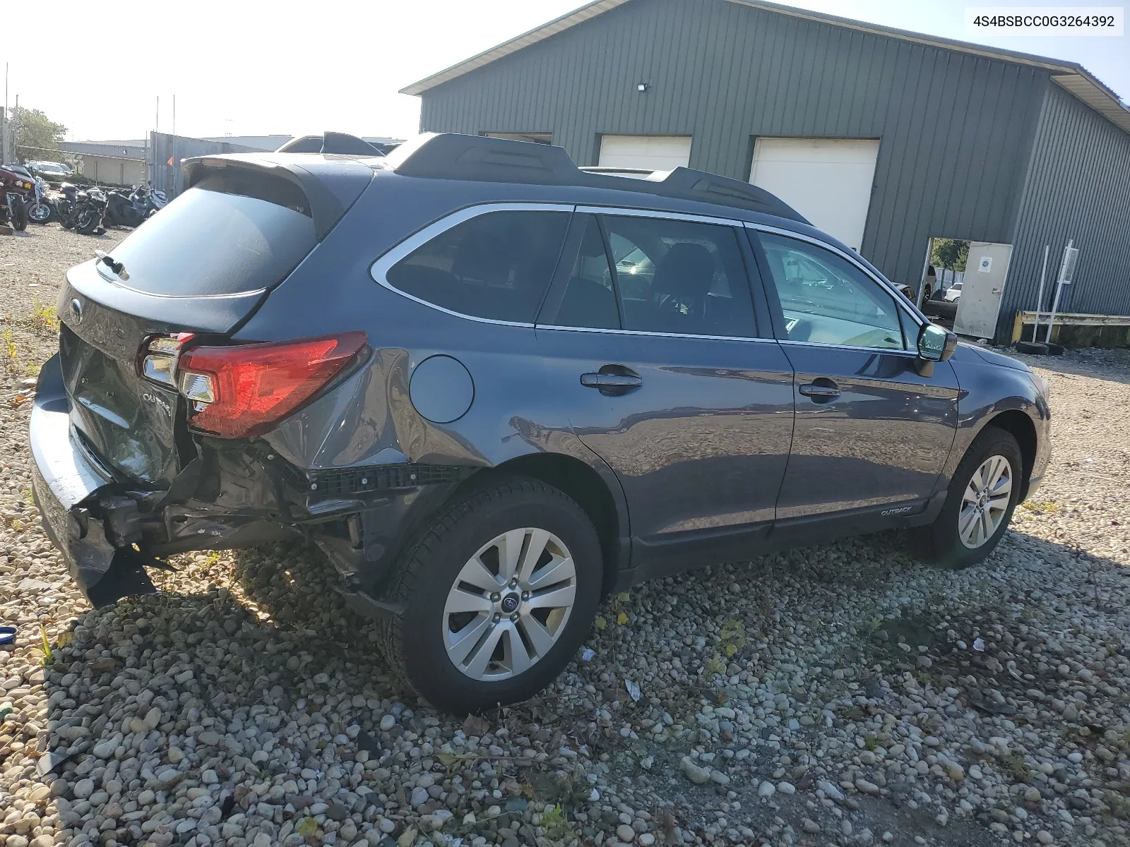 2016 Subaru Outback 2.5I Premium VIN: 4S4BSBCC0G3264392 Lot: 67274764