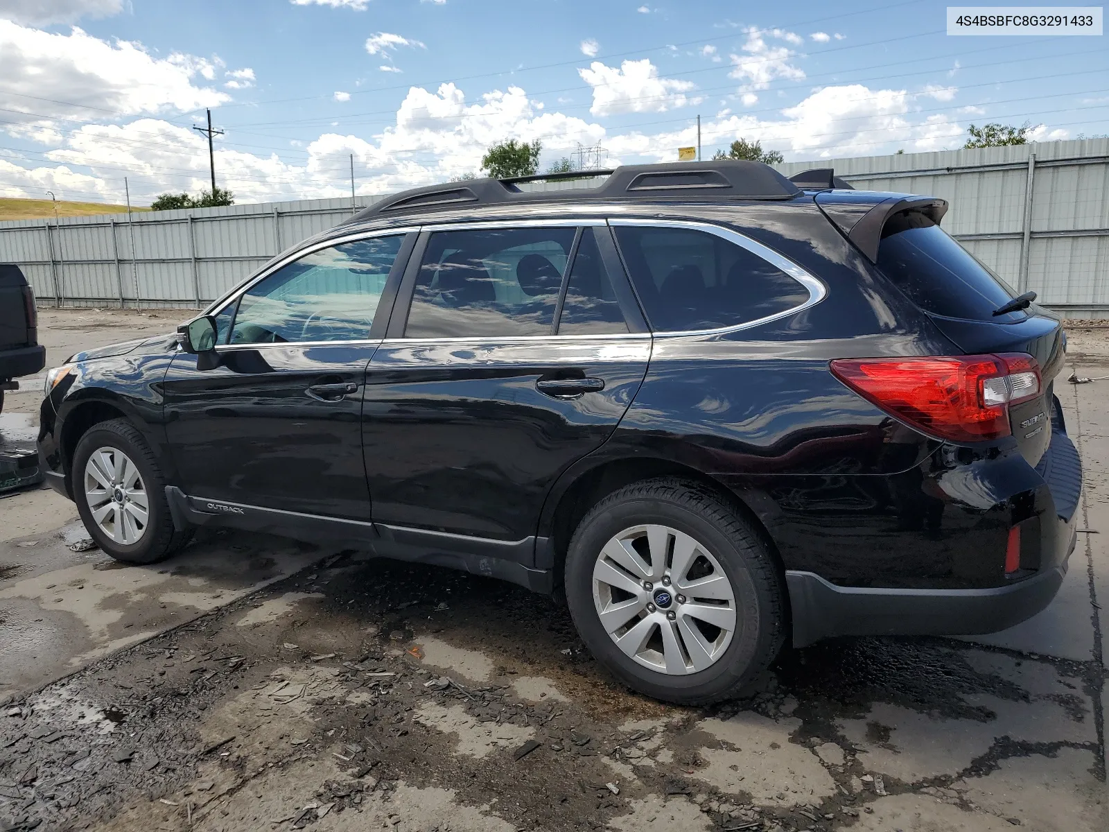 2016 Subaru Outback 2.5I Premium VIN: 4S4BSBFC8G3291433 Lot: 67314664