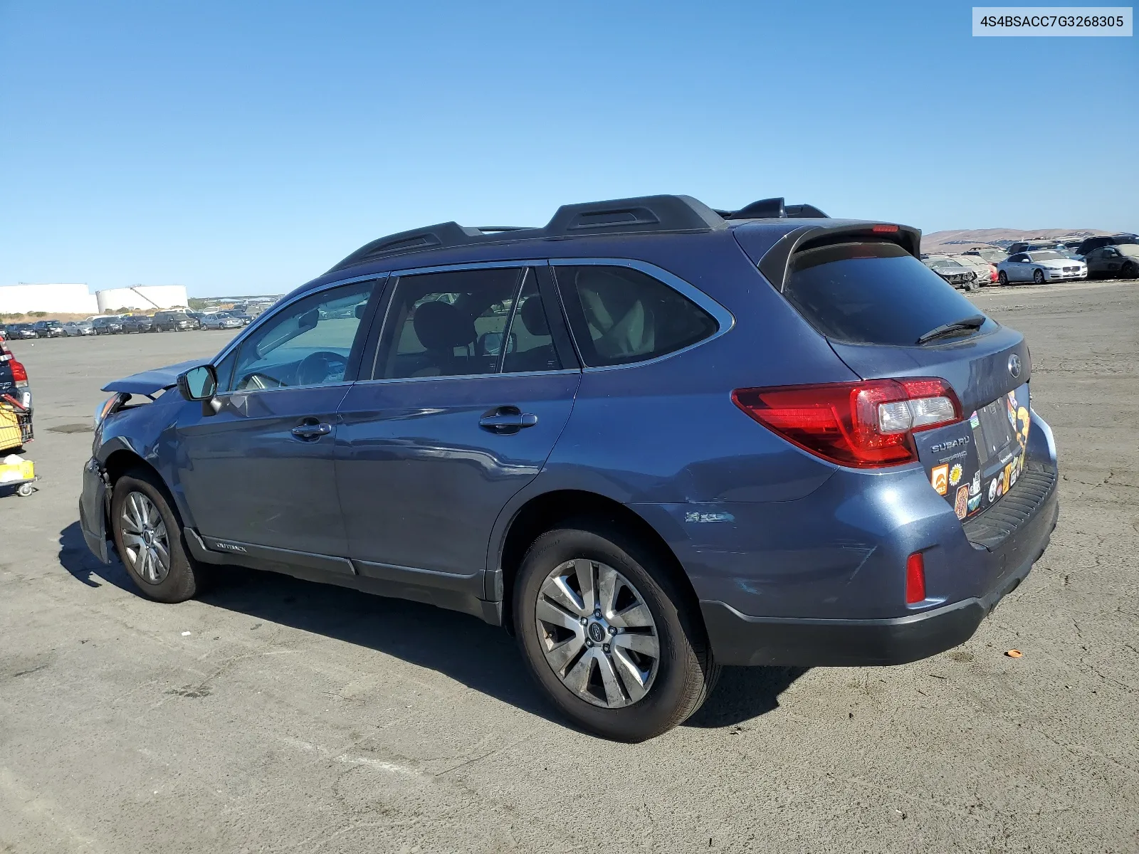 2016 Subaru Outback 2.5I Premium VIN: 4S4BSACC7G3268305 Lot: 67683544